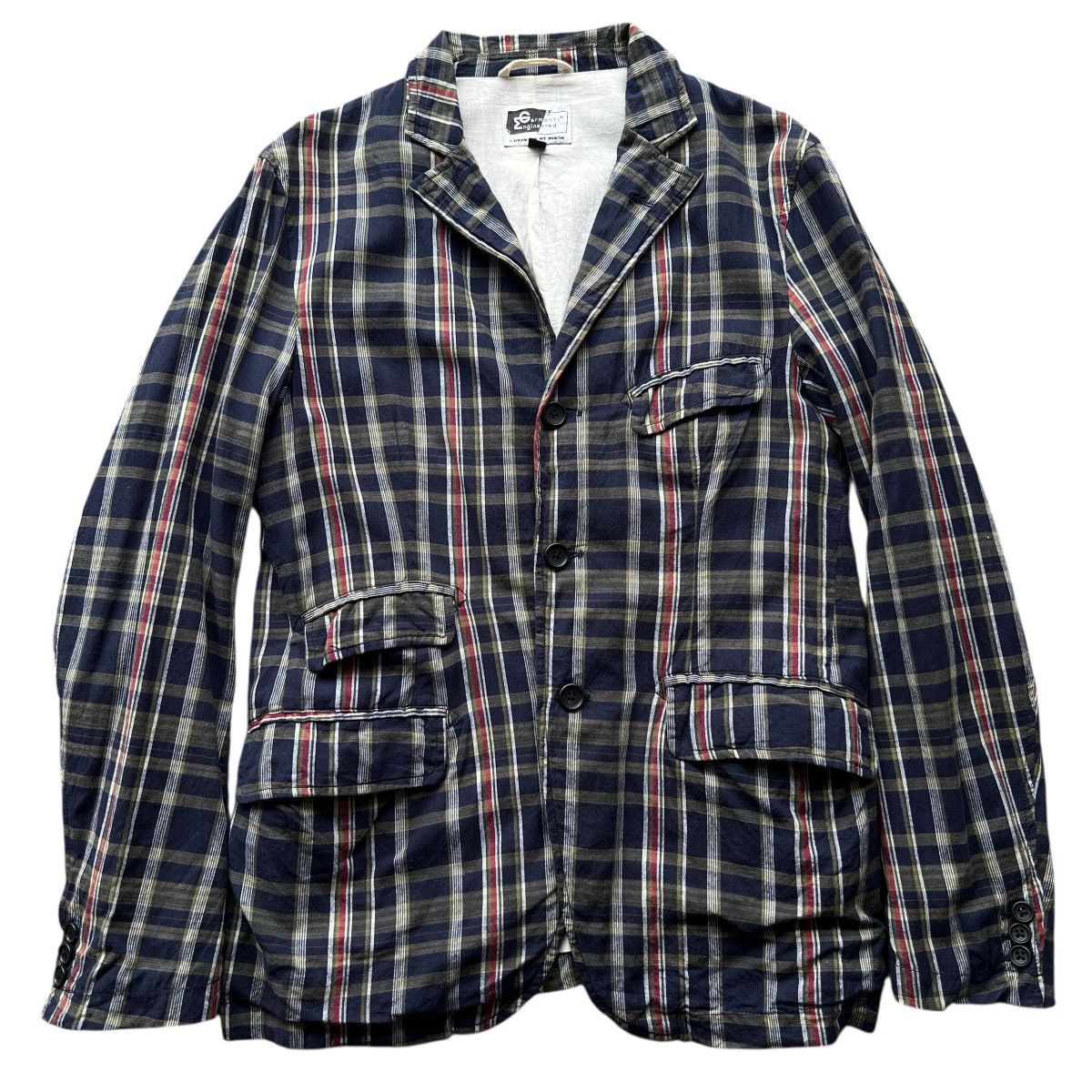 Engineered Garments 🔥 Engineered Garments Plaid Check Jacket Size US S / EU 44-46 / 1 - 3 Thumbnail
