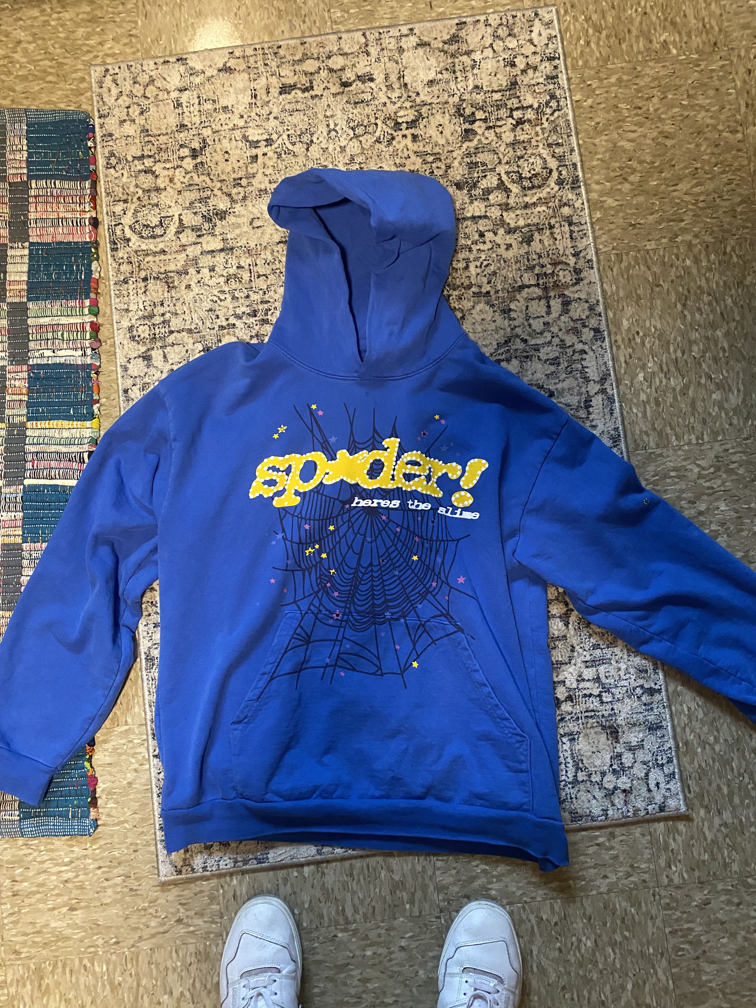 Spider Royal Blue Hoodie
