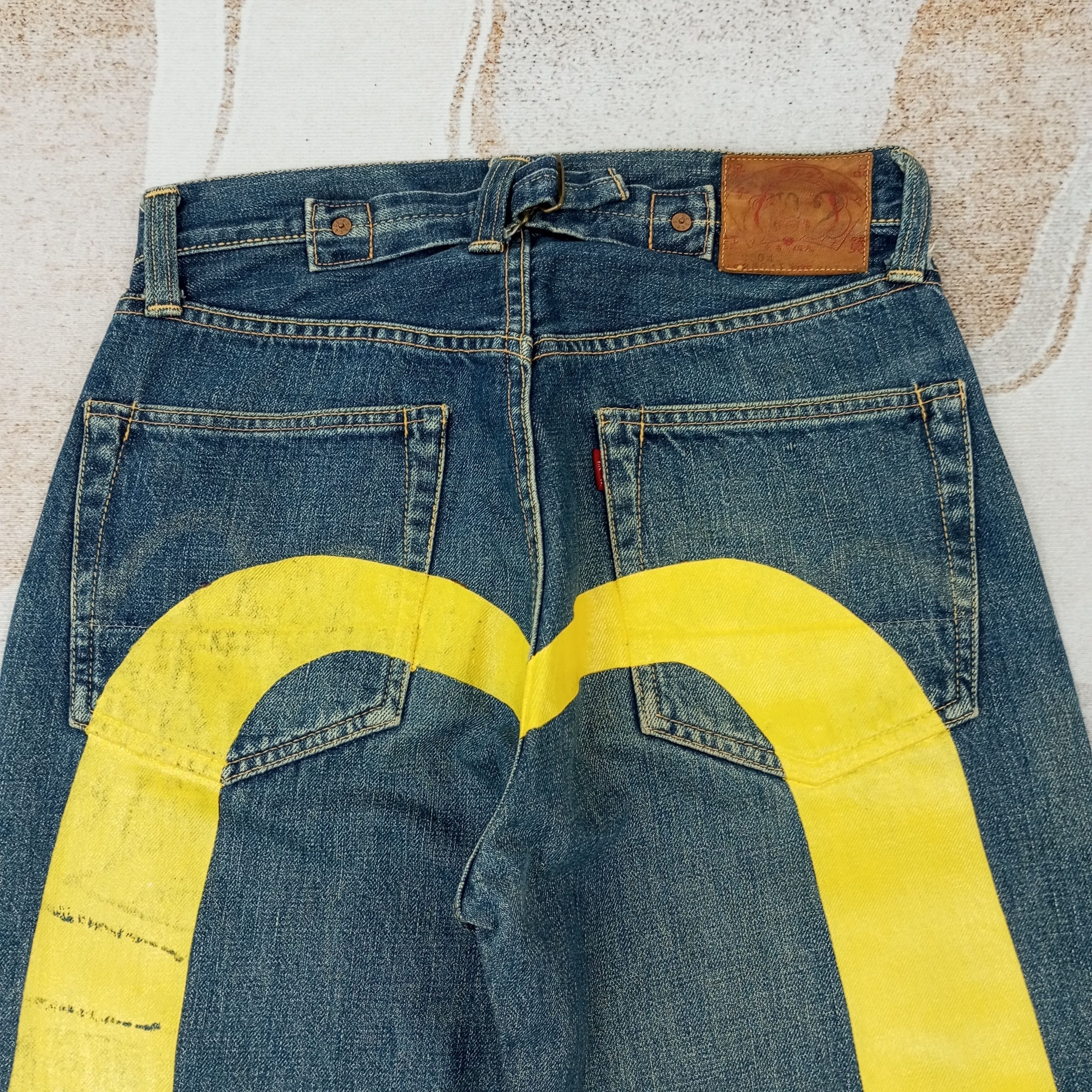 Evisu Vintage Evis Streetwear Custom Daicock Jeans c235n25 Size US 28 / EU 44 - 2 Thumbnail