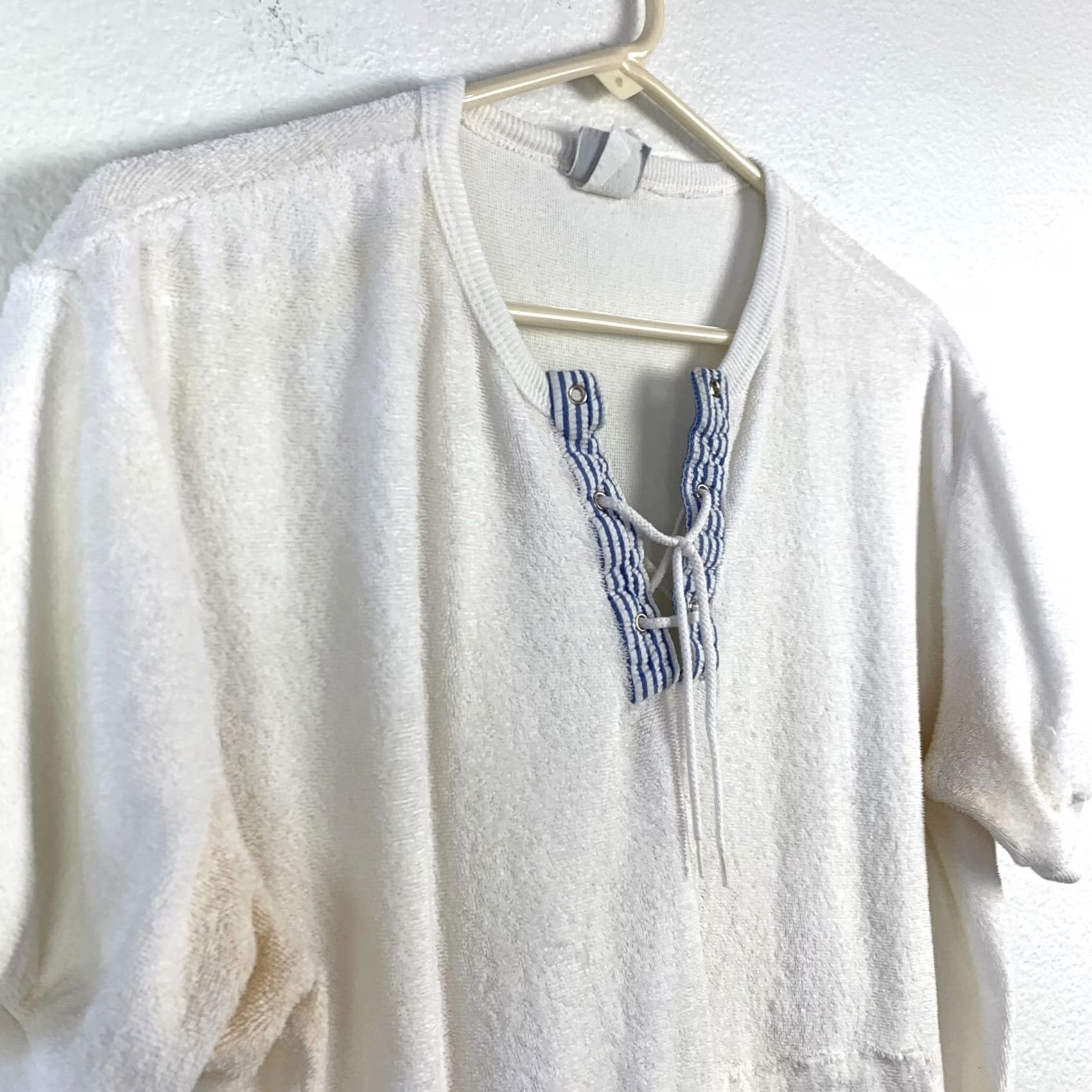 Bill Blass VINTAGE Bill Blass White Short Sleeve T-Shirt Mens M 40" Chest 80s 70s Shirt, Breathable, All Seasons Size US M / EU 48-50 / 2 - 3 Thumbnail