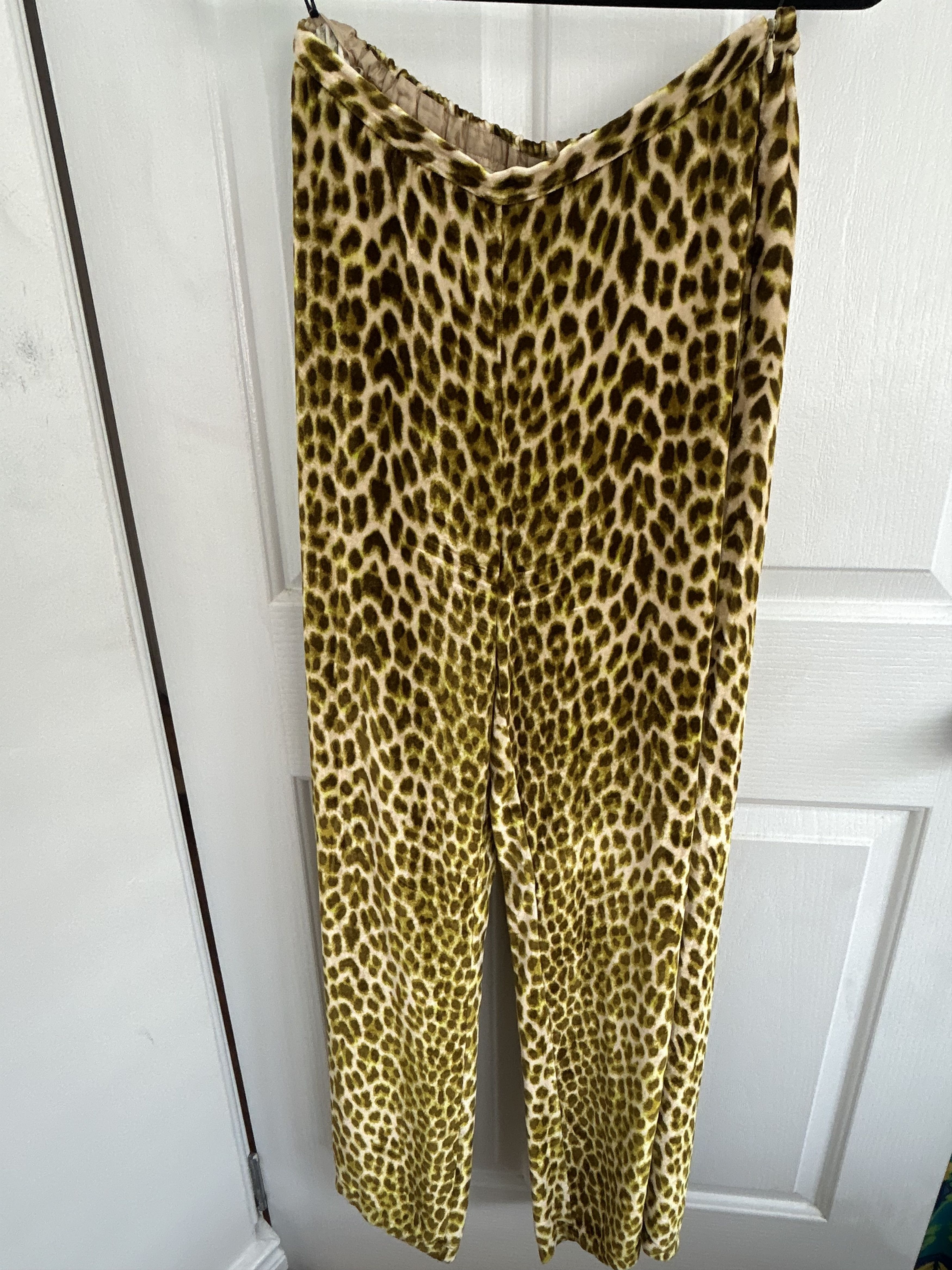 forte_forte FORTE FORTE leopard wide leg pants Size 27" / US 4 / IT 40 - 2 Thumbnail