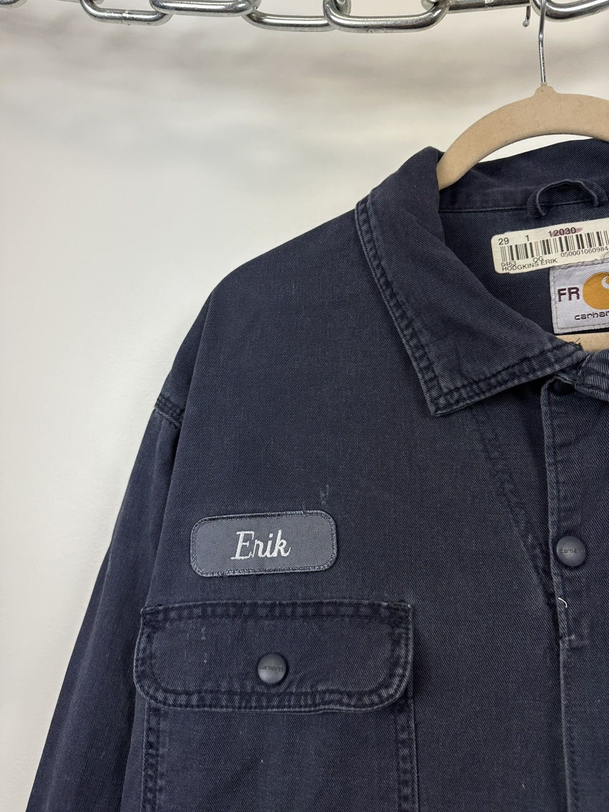 Carhartt Vintage 90s Carhartt Flame Resistant USA Cropped Work Jacket Size US M / EU 48-50 / 2 - 7 Thumbnail