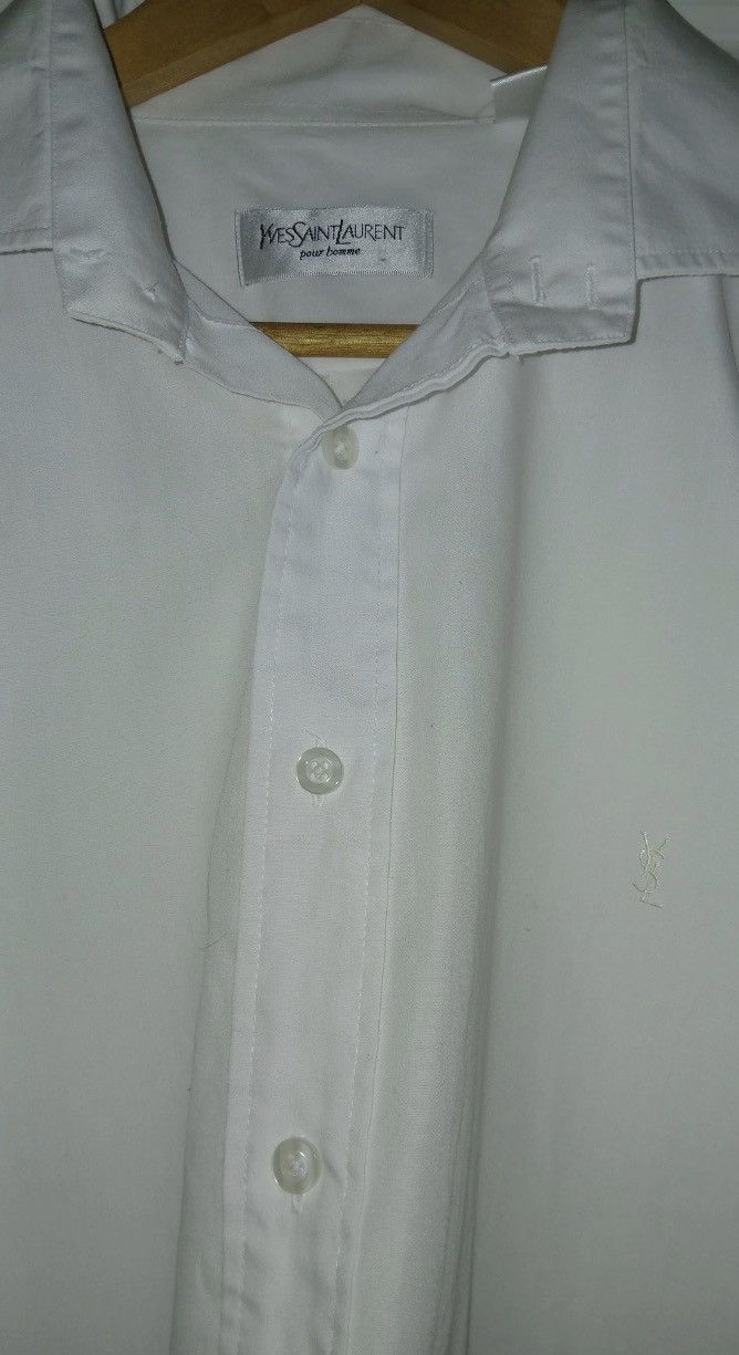 Yves Saint Laurent Yves Saint Laurent Shirt Size US L / EU 52-54 / 3 - 2 Thumbnail