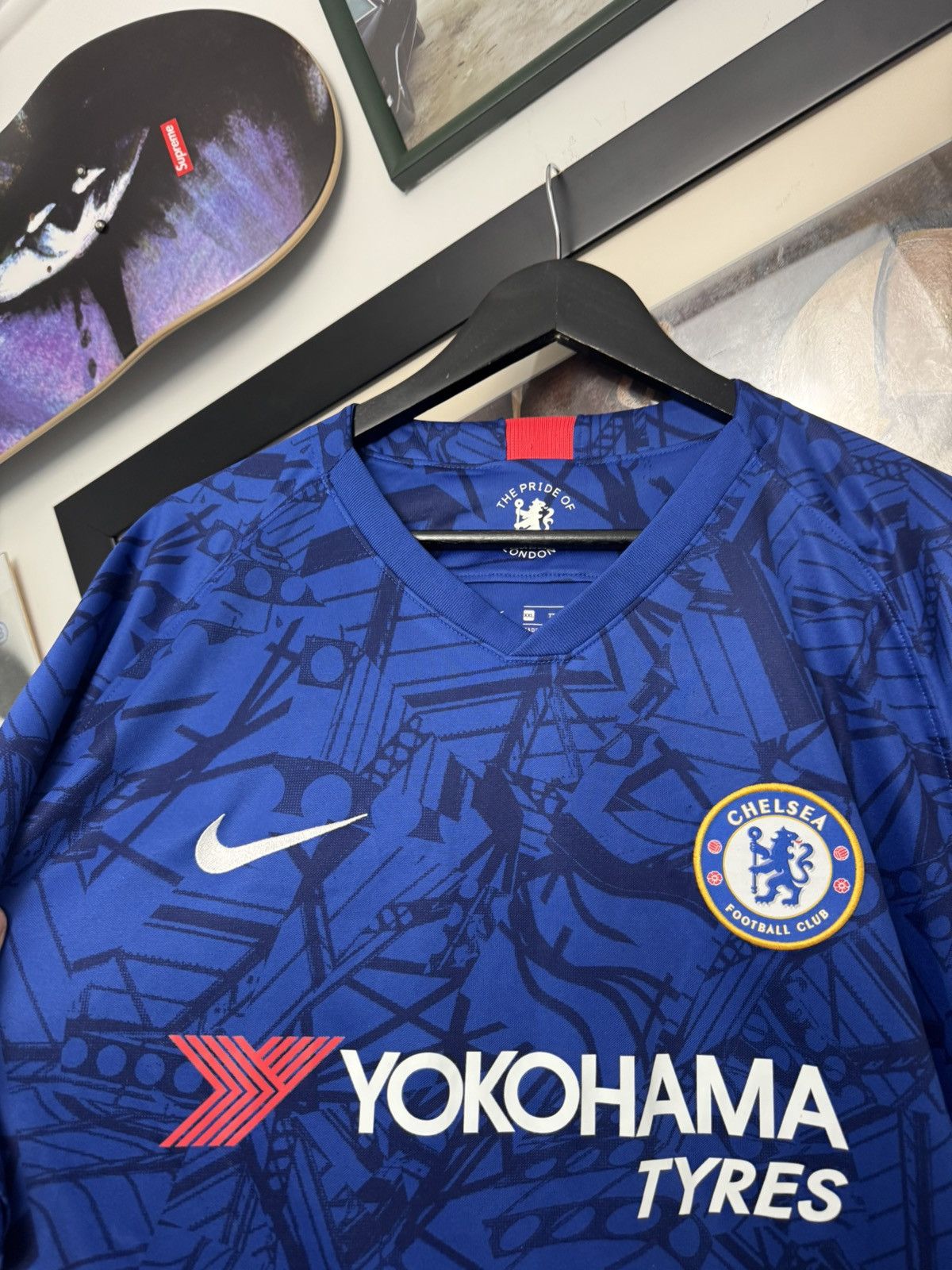 Nike Nike Chelsea 2019 2020 Home Football Shirt Soccer Jersey Size US XXL / EU 58 / 5 - 3 Thumbnail