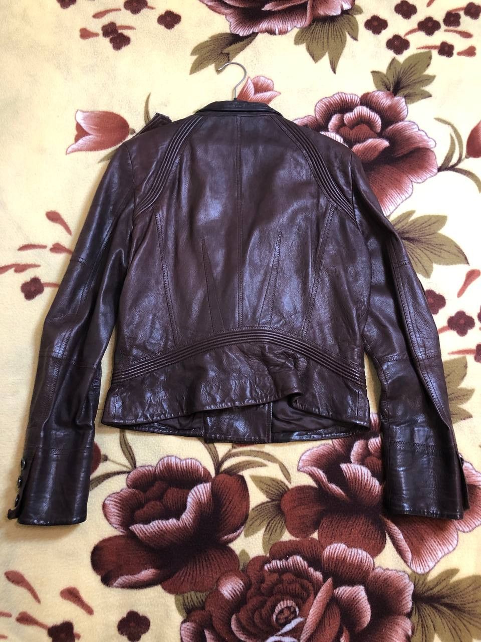 Karen Millen Perfectly Tailored Karen Millen Leather Jacket, Size M / US 6-8 / IT 42-44 - 18 Thumbnail
