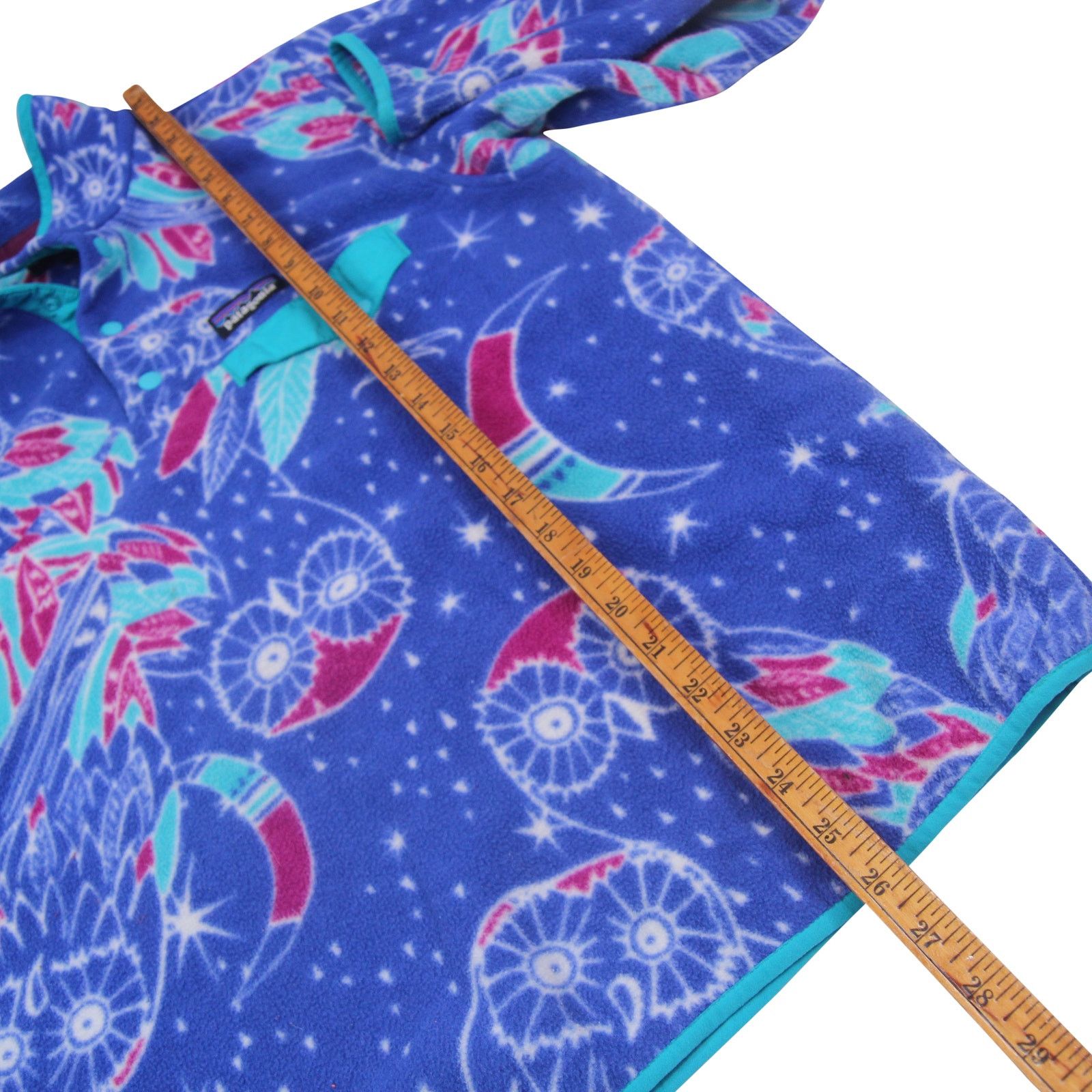 Patagonia Patagonia Synchilla "Harvest Moon" Allover Owl Print Sweater Size M / US 6-8 / IT 42-44 - 6 Thumbnail