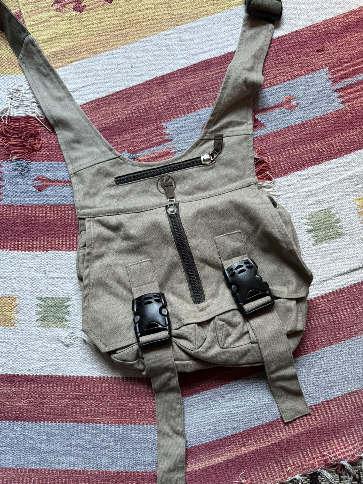 Vintage Vintage 00’s y2k Japanese Brand Tactical Crossbody Bag Size ONE SIZE - 2 Thumbnail
