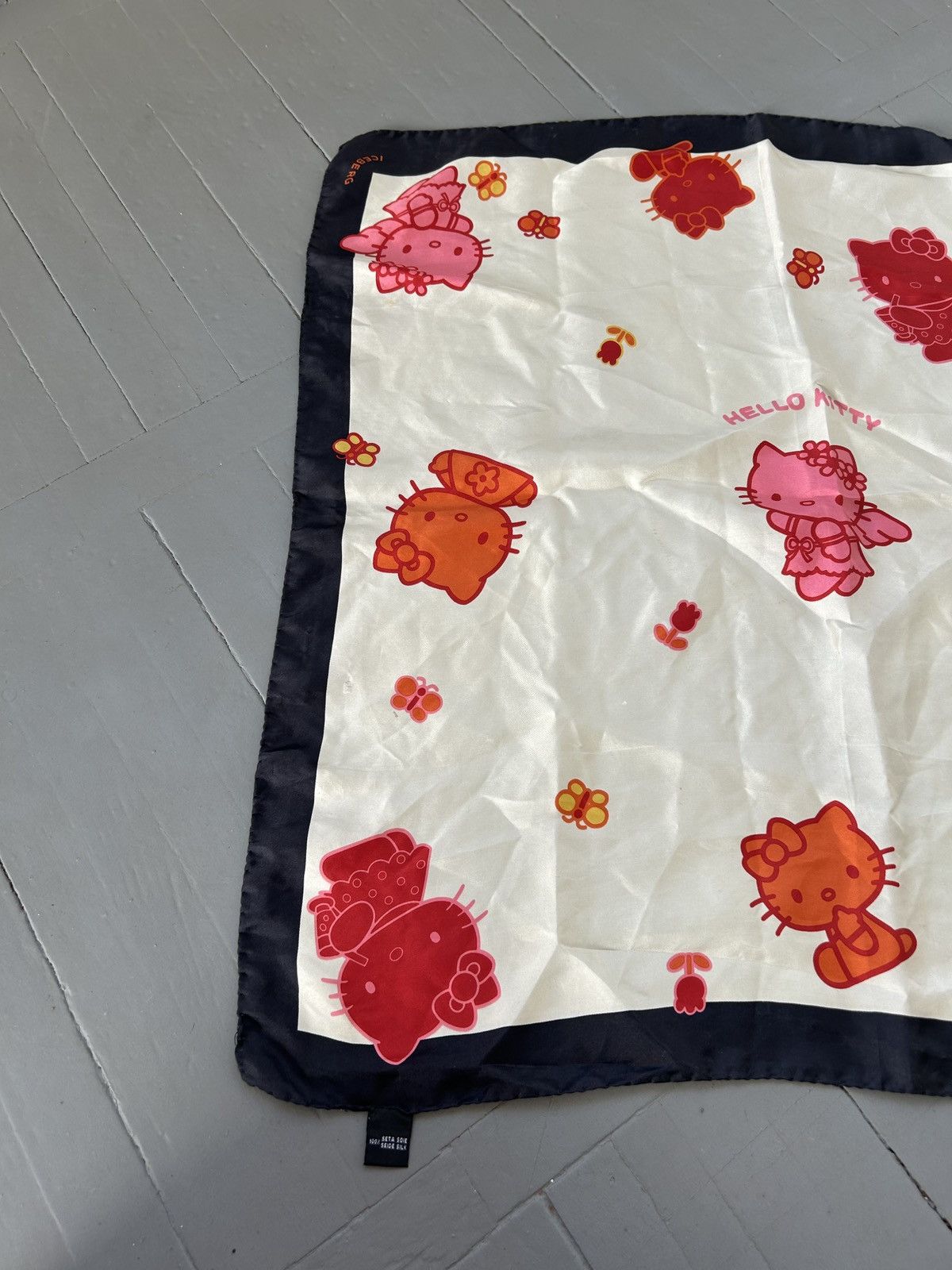 Iceberg Iceberg silk scarf hello kitty Size ONE SIZE - 2 Thumbnail
