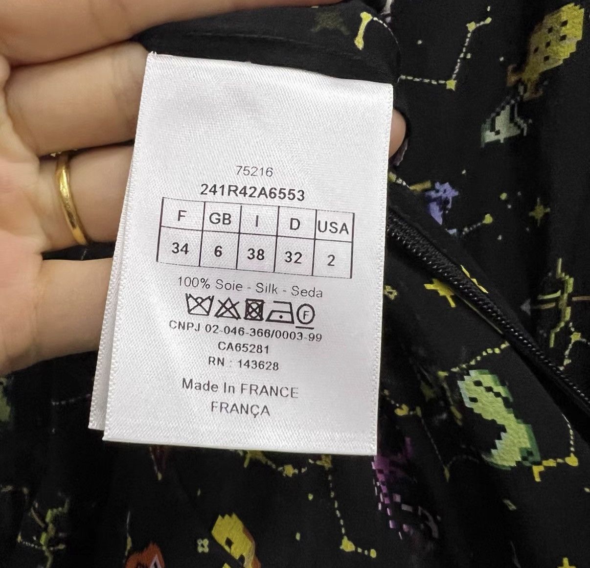 Dior Dior All-over Zodiac Printed Dress J41 Size XS / US 0-2 / IT 36-38 - 3 Thumbnail