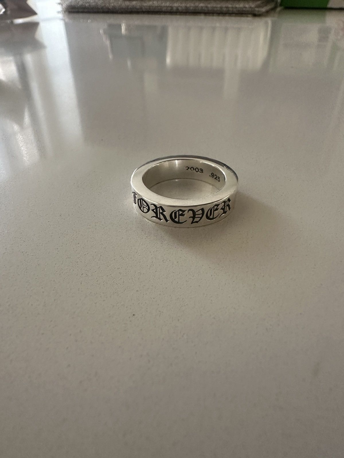 Chrome Hearts Chrome heart Forever ring Size ONE SIZE - 1 Thumbnail