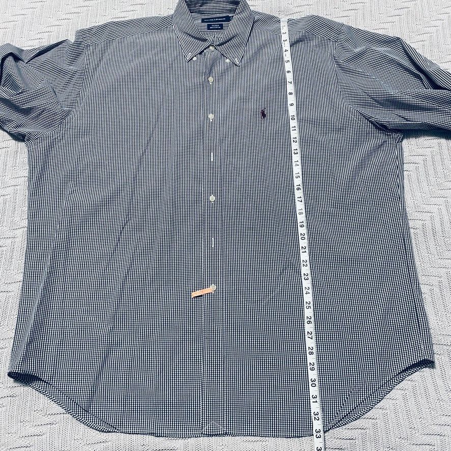 Ralph Lauren Ralph Lauren black gingham Tilden button down Size US XL / EU 56 / 4 - 7 Thumbnail