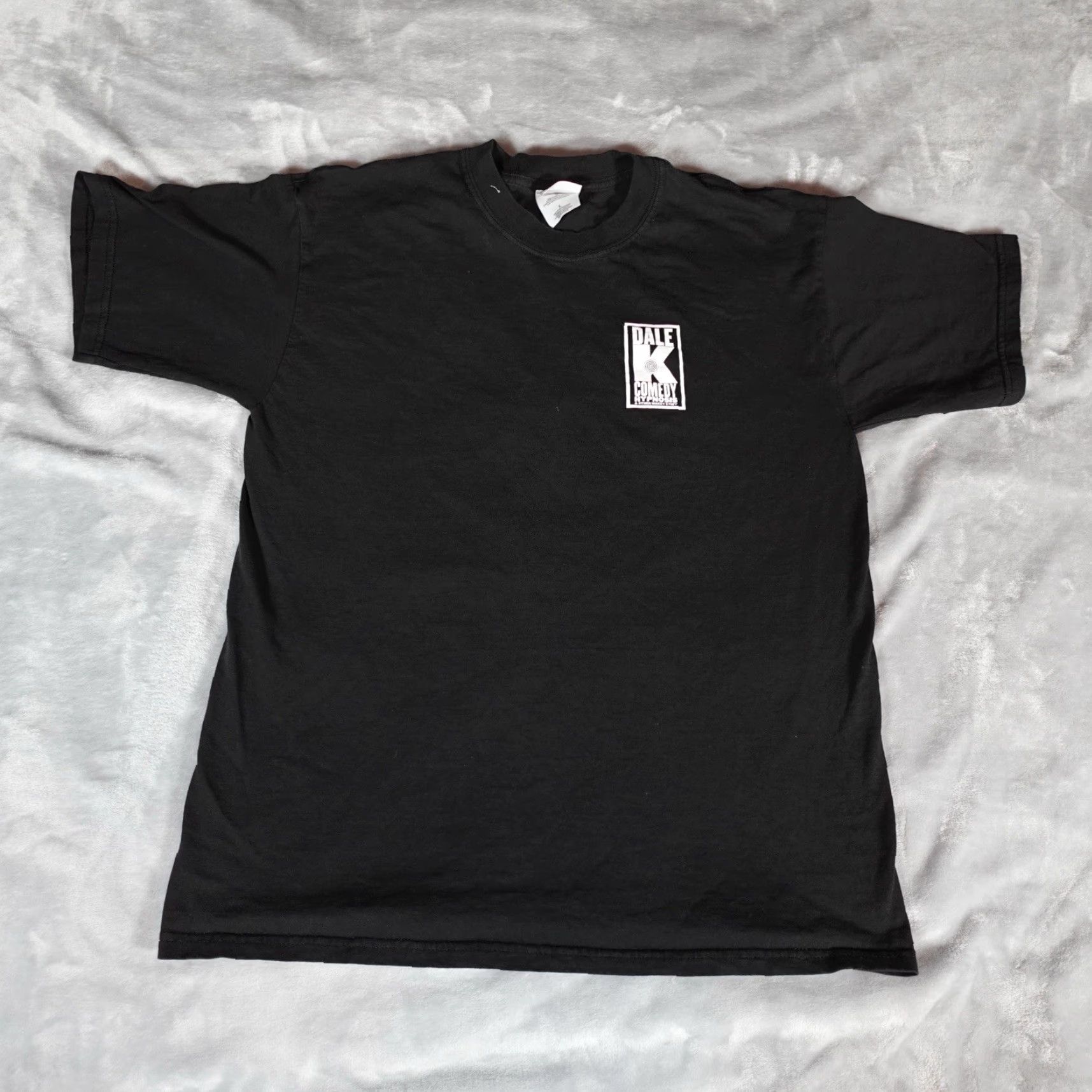 Vintage VINTAGE Dale K Hypnotist Comedy T Shirt Mens L Slim Fit Black Graphic Print 2000s Retro Size US L / EU 52-54 / 3 - 5 Thumbnail