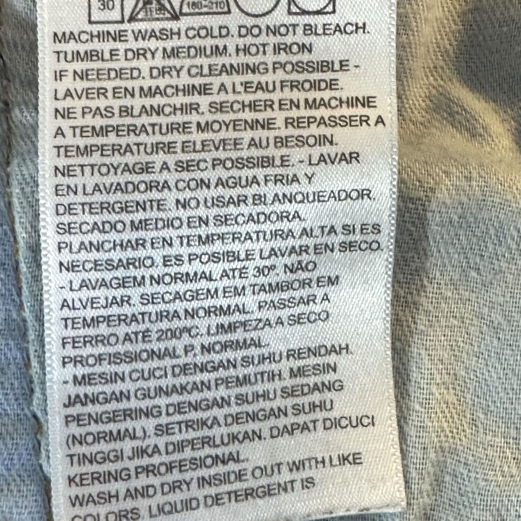 Levi's Levi’s 505 Jeans Men 34x30 Blue Regular Fit Straight Leg Denim Classic Zip Fly Regular Men’s Jeans Blue Straight Leg 34x30 Levi’s 505 Size US 34 / EU 50 - 6 Thumbnail