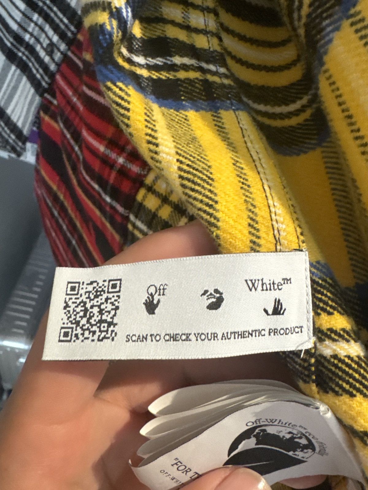 Off-White Off White Flanel Size US L / EU 52-54 / 3 - 7 Thumbnail