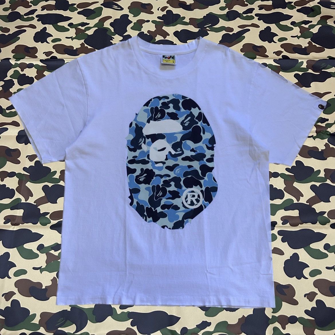 Bape ABC Camo Big Ape Head Tee Size US L / EU 52-54 / 3 - 1 Thumbnail