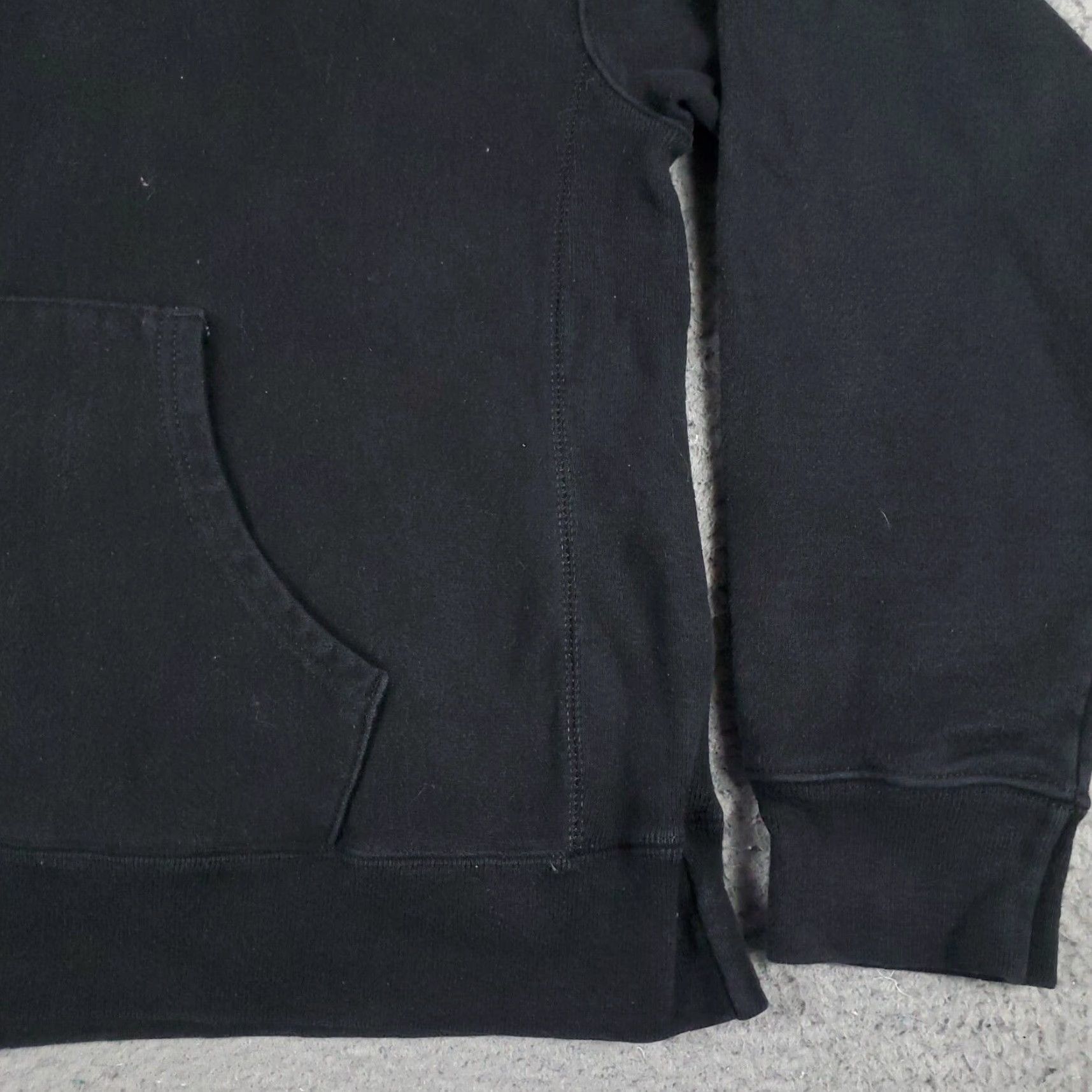 Champion VINTAGE Champion Women's Hoodie Pullover XL Black Cotton Logo Activewear Casual Winter Size XL / US 12-14 / IT 48-50 - 5 Thumbnail