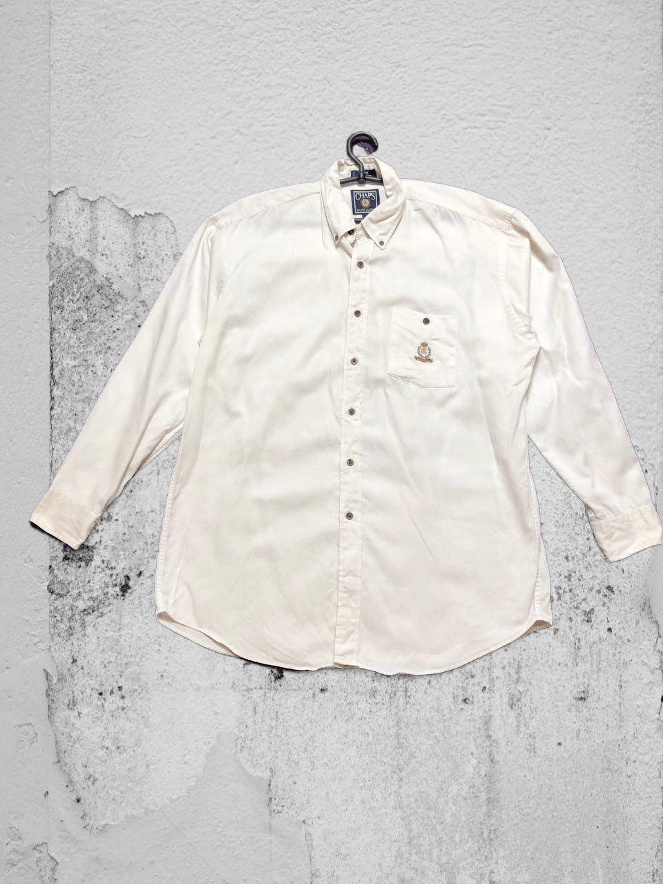 Chaps Ralph Lauren Vintage white Shirt Y2K Chaps Ralph Lauren size L logo Size US L / EU 52-54 / 3 - 1 Thumbnail