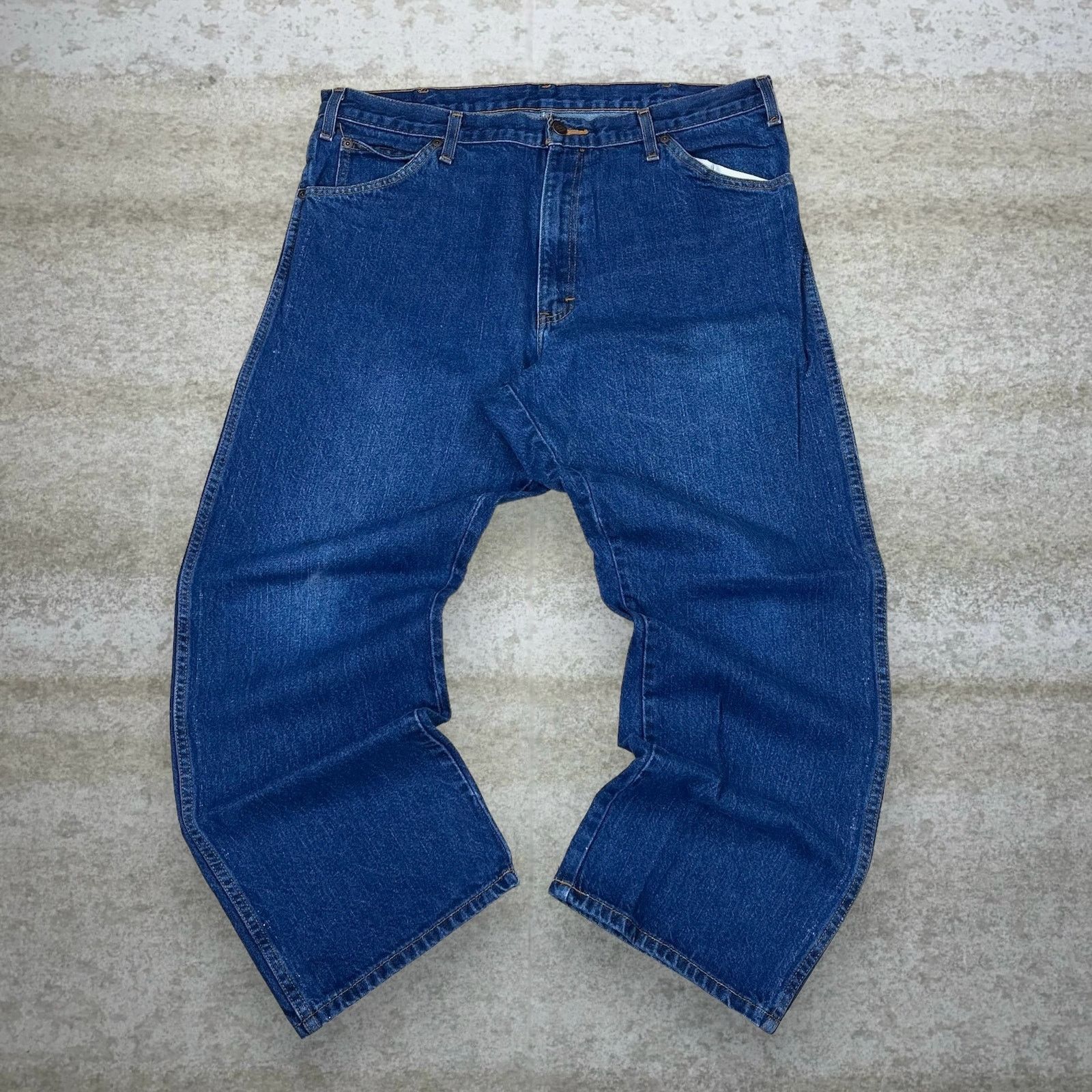 Dickies Vintage 90s Dickies Jeans 38x29 Relaxed Fit Medium Wash Size US 38 / EU 54 - 2 Thumbnail
