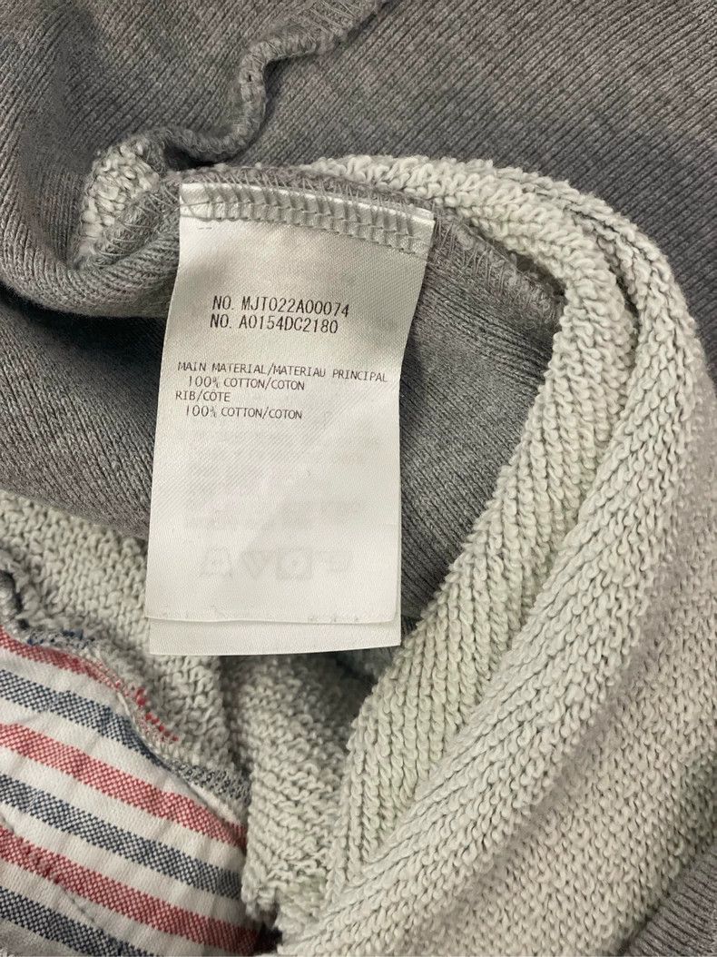 Thom Browne Thom browne Gray four-striped zipper jacket 2504-Nextarrow Size US S / EU 44-46 / 1 - 8 Thumbnail