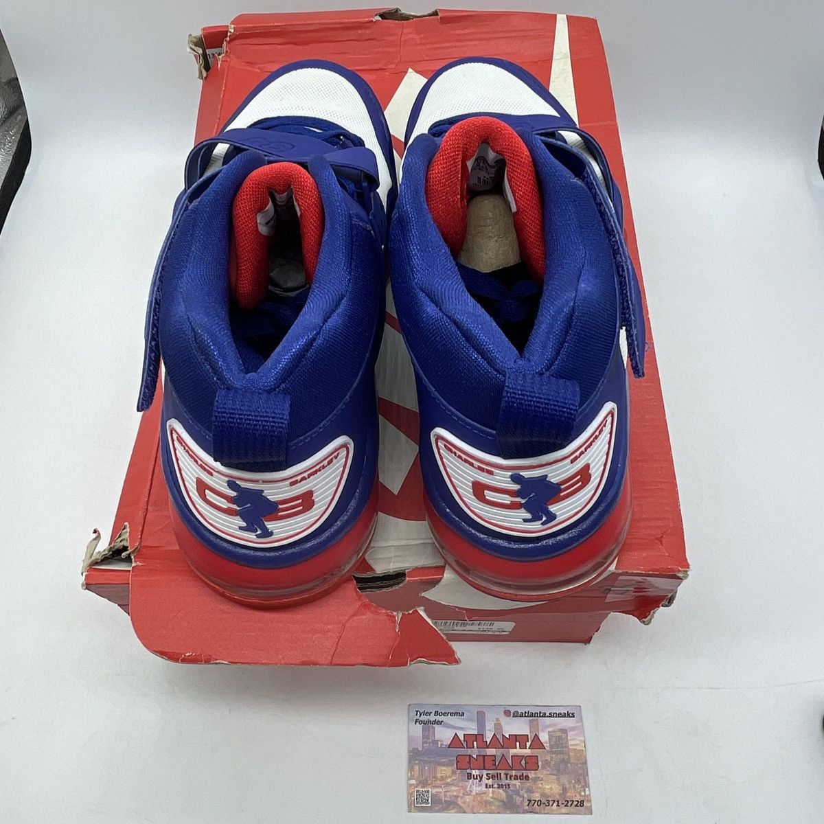 Nike Air Force Mac CB 2 hyperfuse deep roya Size US 9.5 / EU 42-43 - 6 Thumbnail
