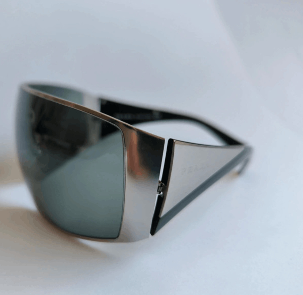Prada PRADA Sunglasses Wrap Star Rimless Luna Rossa Vintage Size ONE SIZE - 8 Thumbnail