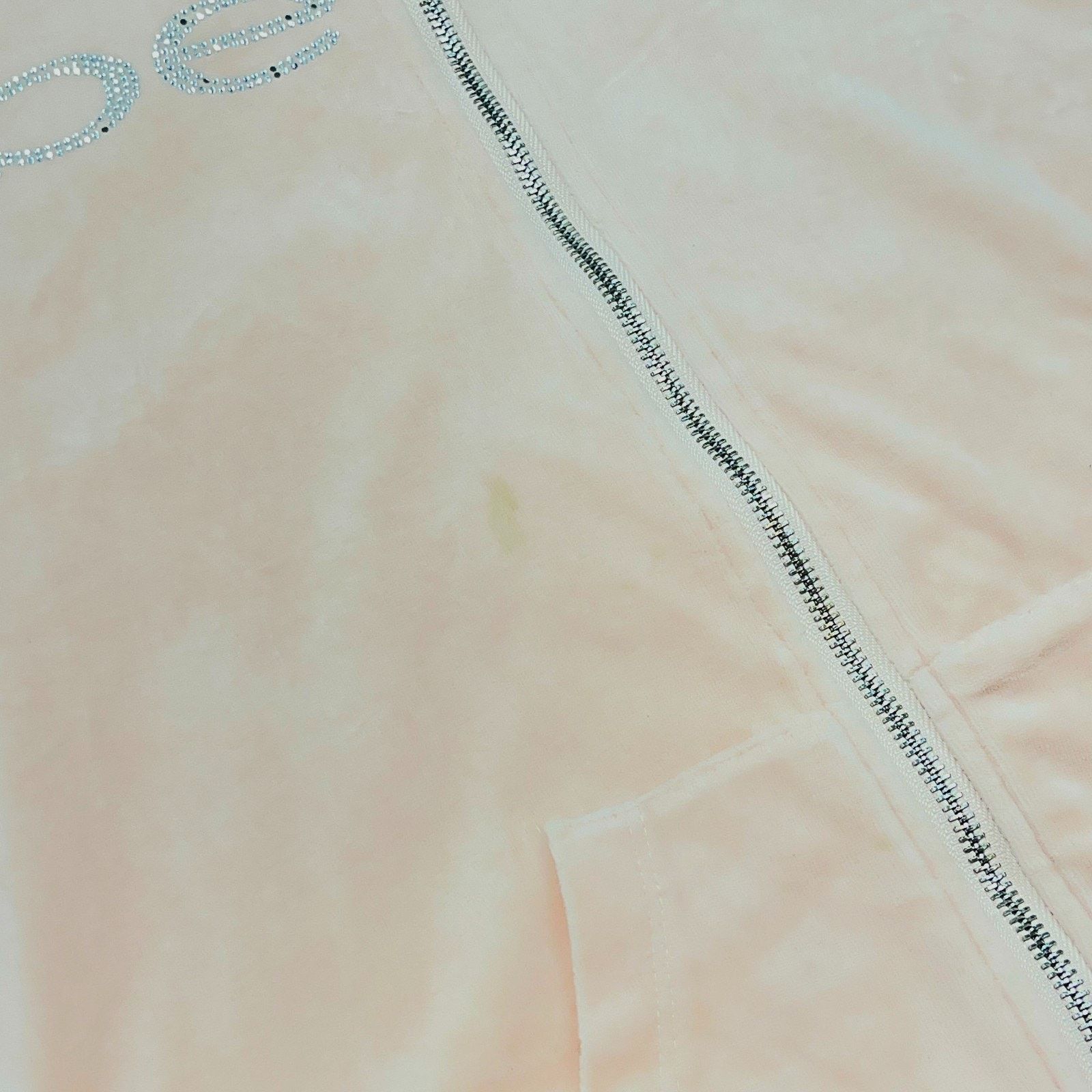 Bebe × Vintage Vintage Y2K Bebe Rhinestone Full Zip Hoodie Sweater XL Size XL / US 12-14 / IT 48-50 - 4 Thumbnail
