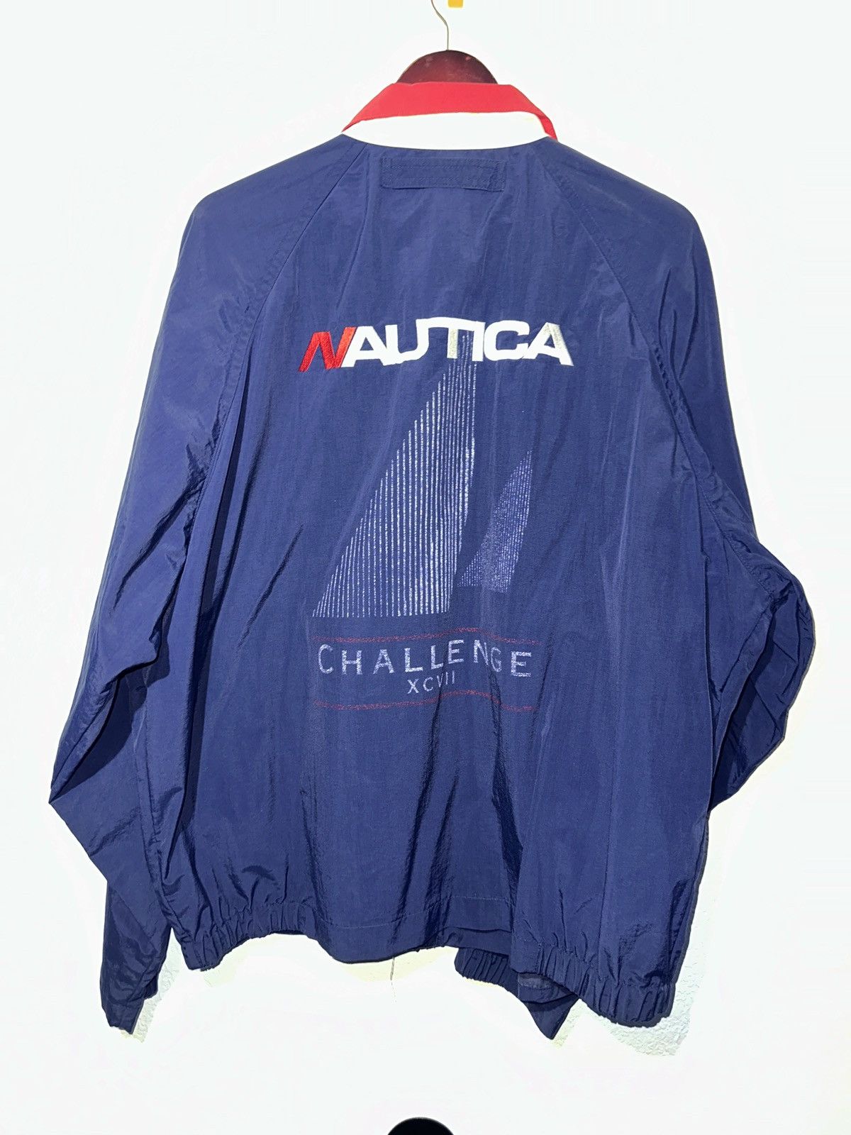 Nautica Vintage Nautica Wind Jacket Size US XL / EU 56 / 4 - 2 Thumbnail
