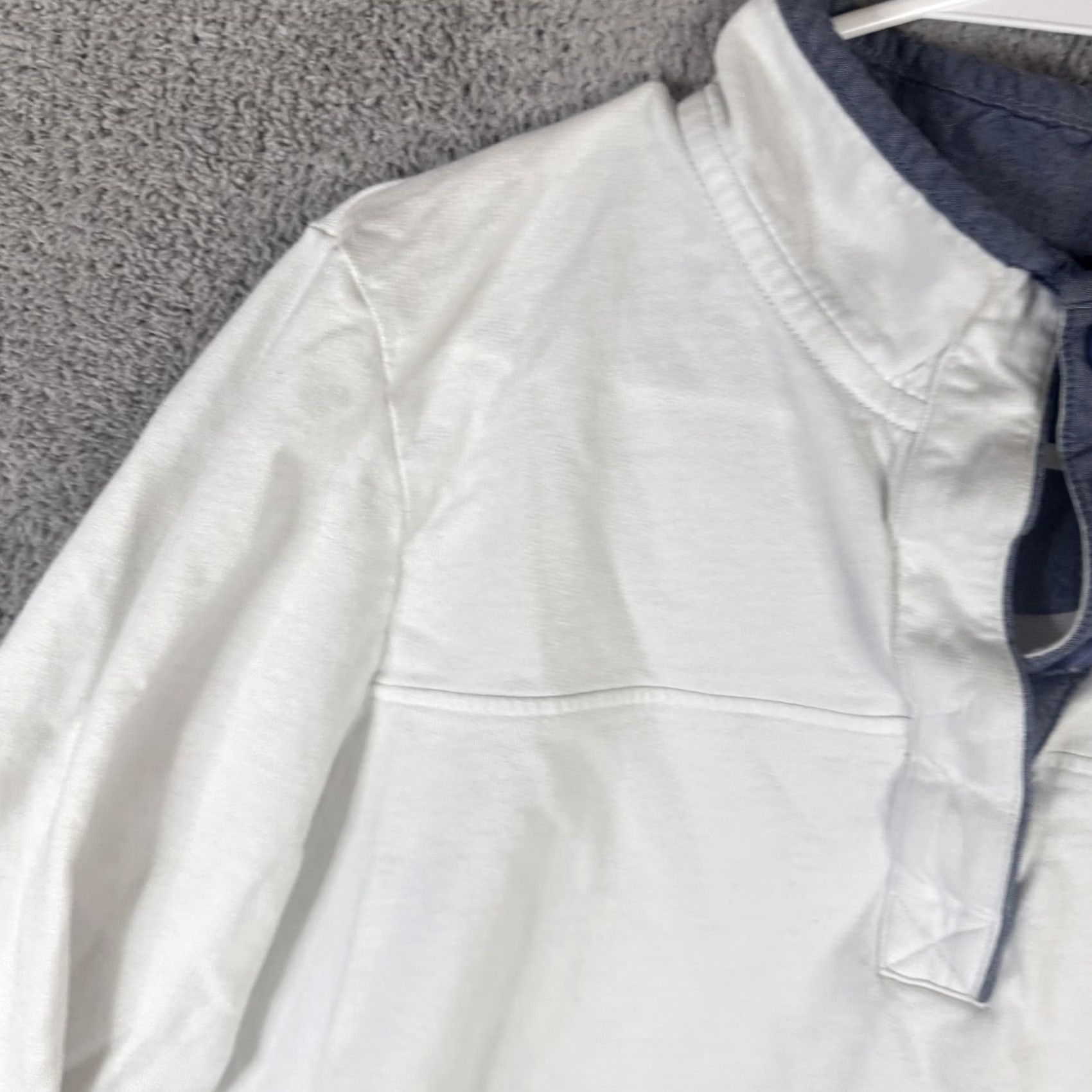 Vintage L.L.Bean Shirt Mens XL White Long Sleeve Henley Logo Cotton Pullover Tee Size US XL / EU 56 / 4 - 5 Thumbnail