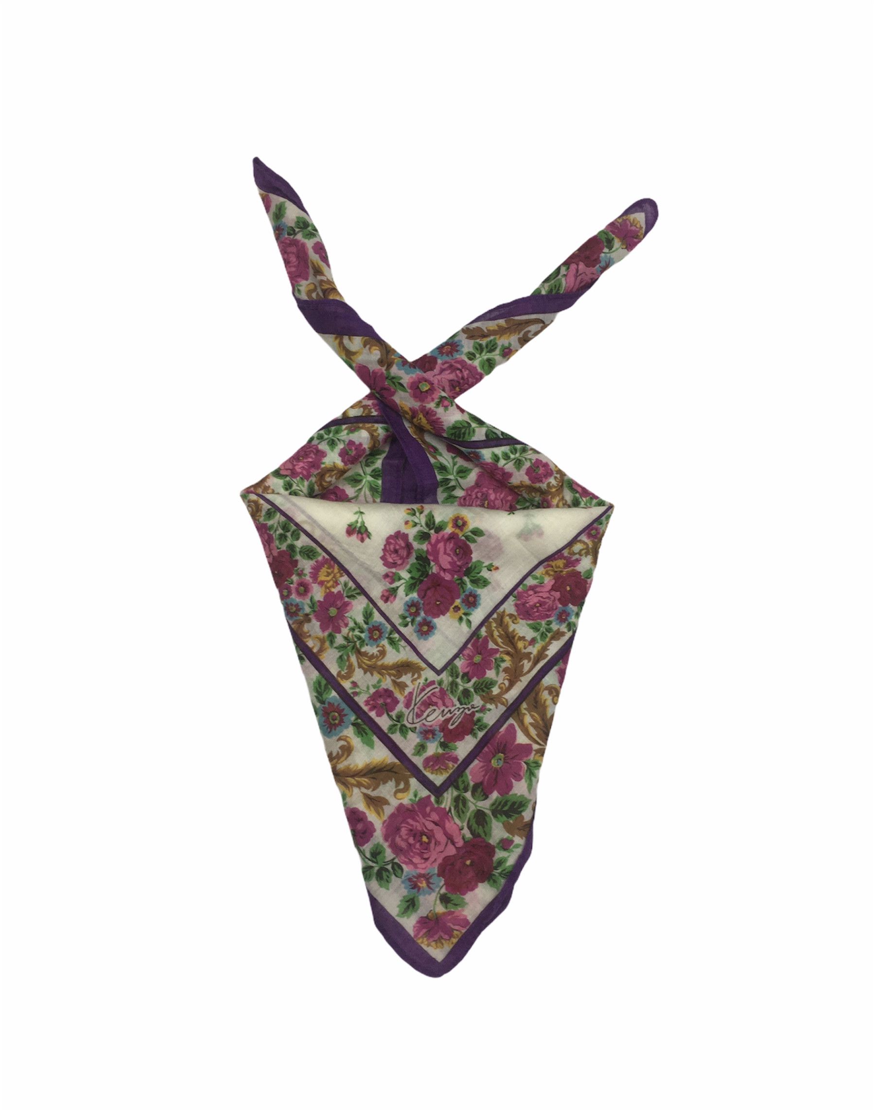 Kenzo Kenzo Handkerchief / Bandana / Neckerchief HKC0180 Size ONE SIZE - 2 Thumbnail