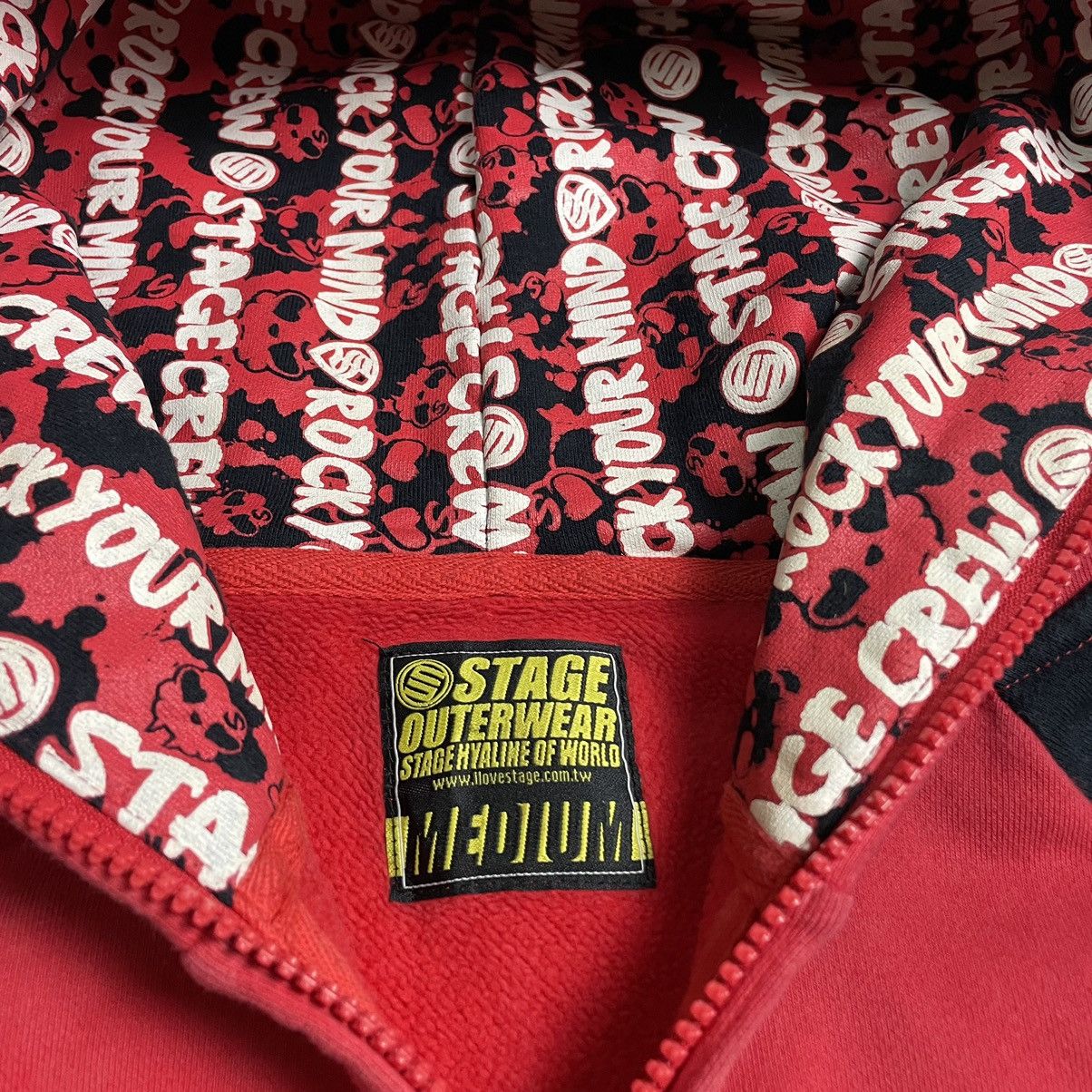 Hysteric Glamour STAGE HYALINE OF WORLD FULL ZIP HOODIE SWEATER Size US M / EU 48-50 / 2 - 14 Thumbnail