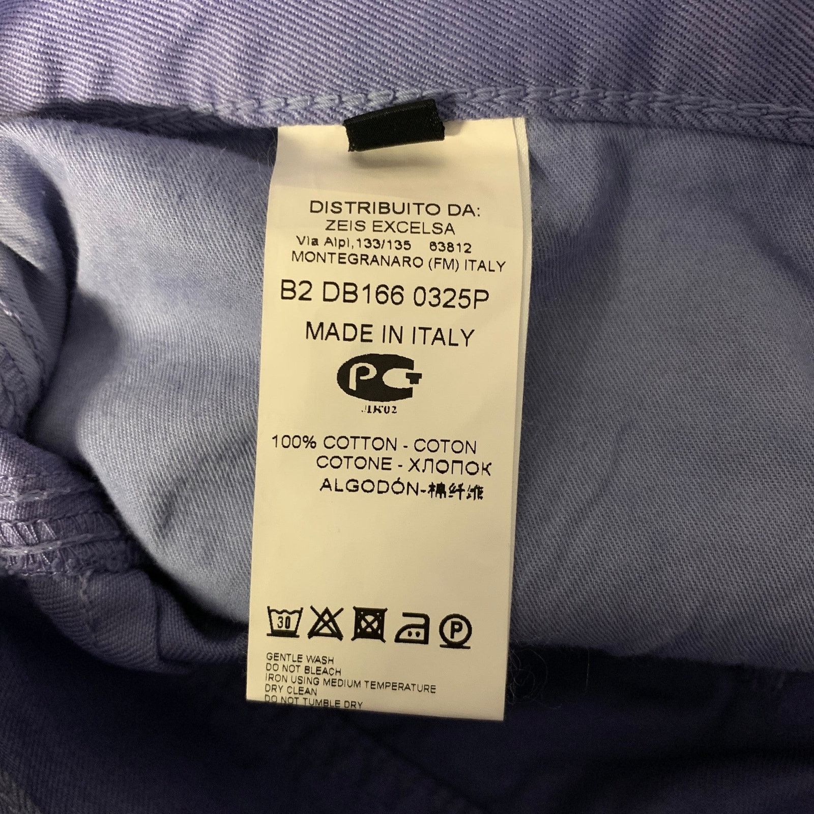 Dirk Bikkembergs DIRK BIKKEMBERGS Size 30 Purple Cotton Button Fly Jeans Size US 30 / EU 46 - 5 Thumbnail
