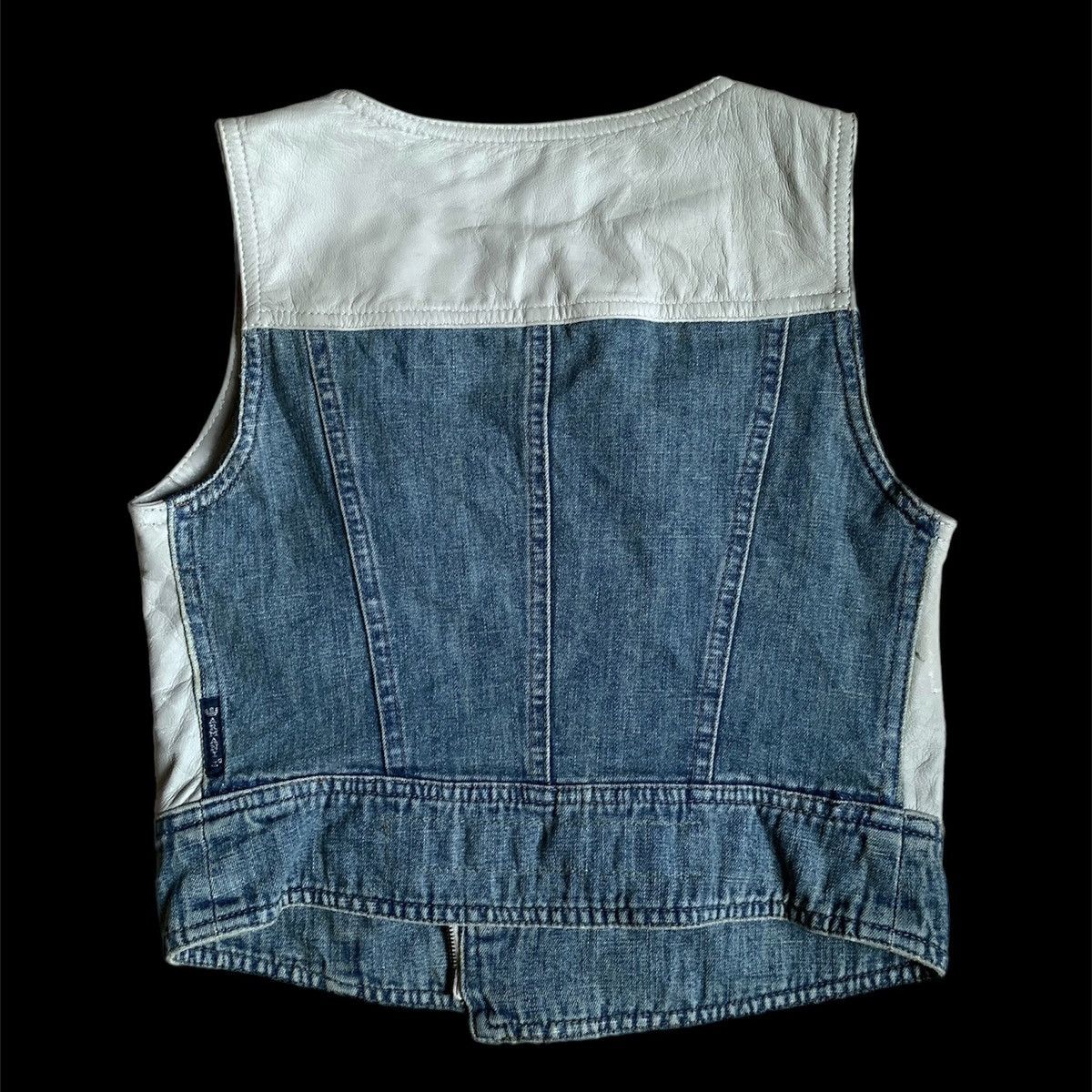 Armani × Designer × Vintage Armani jeans vest jacket Size S / US 4 / IT 40 - 3 Thumbnail