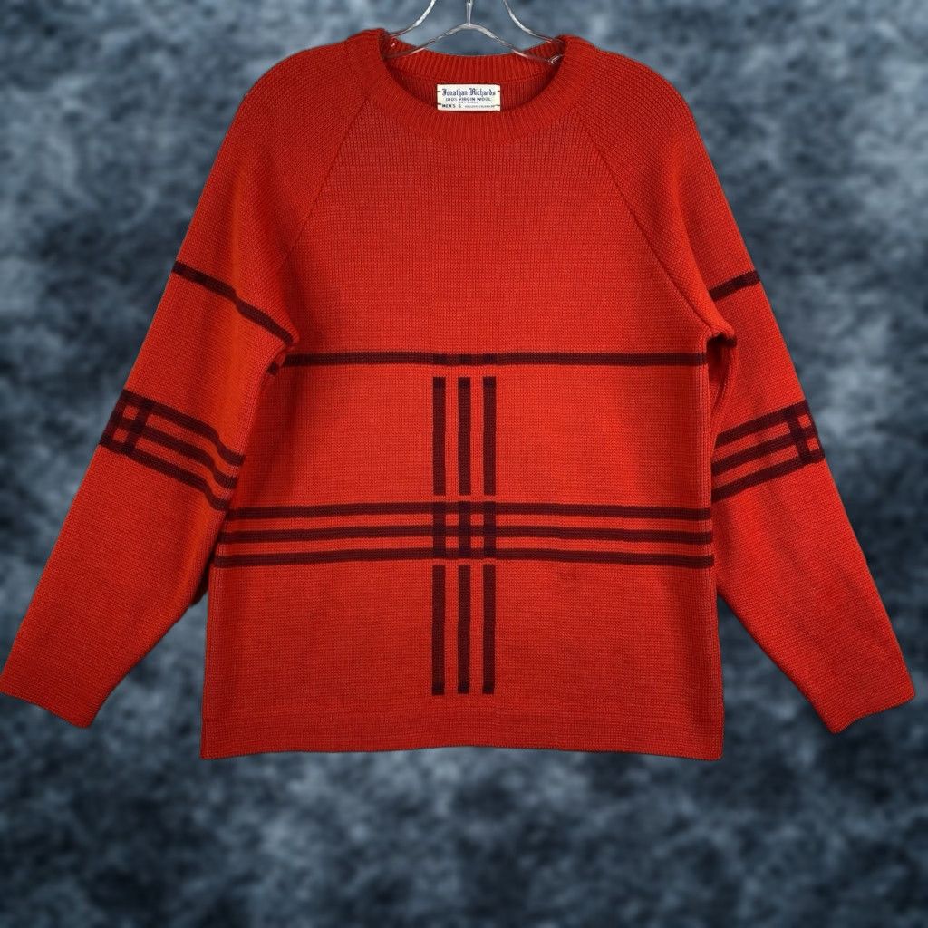 Vintage Jonathan Richards Vintage Nordic Ski Sweater Mens S Red 100% Wool Wool 1980s Ski Snow Vintage Mens S Red Jonathan Richards Size US S / EU 44-46 / 1 - 1 Thumbnail