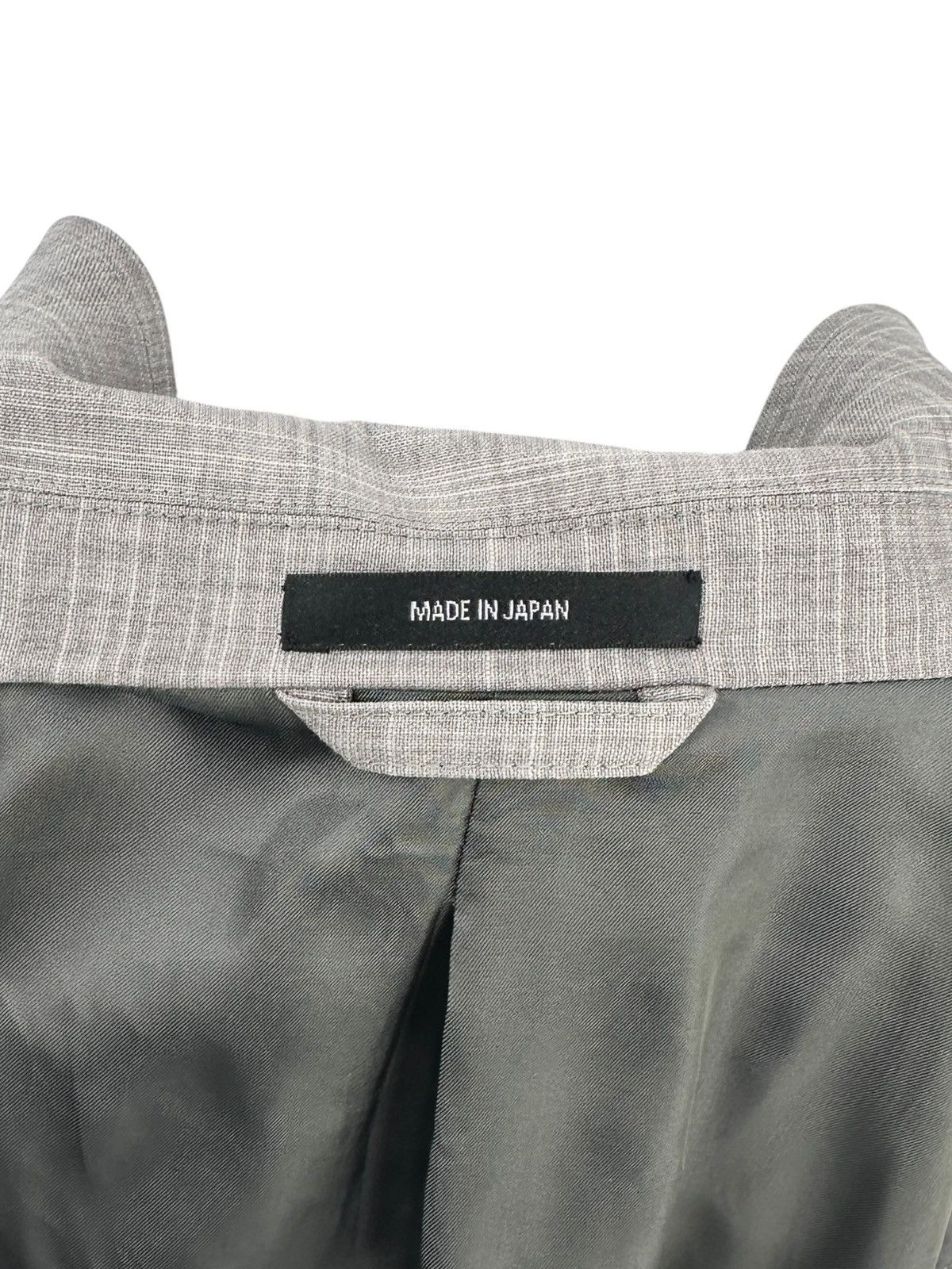 Issey Miyake SS18 Runway Gray Wool Long Sleeve Loose Fit Jumpsuit Size US 30 / EU 46 - 10 Thumbnail