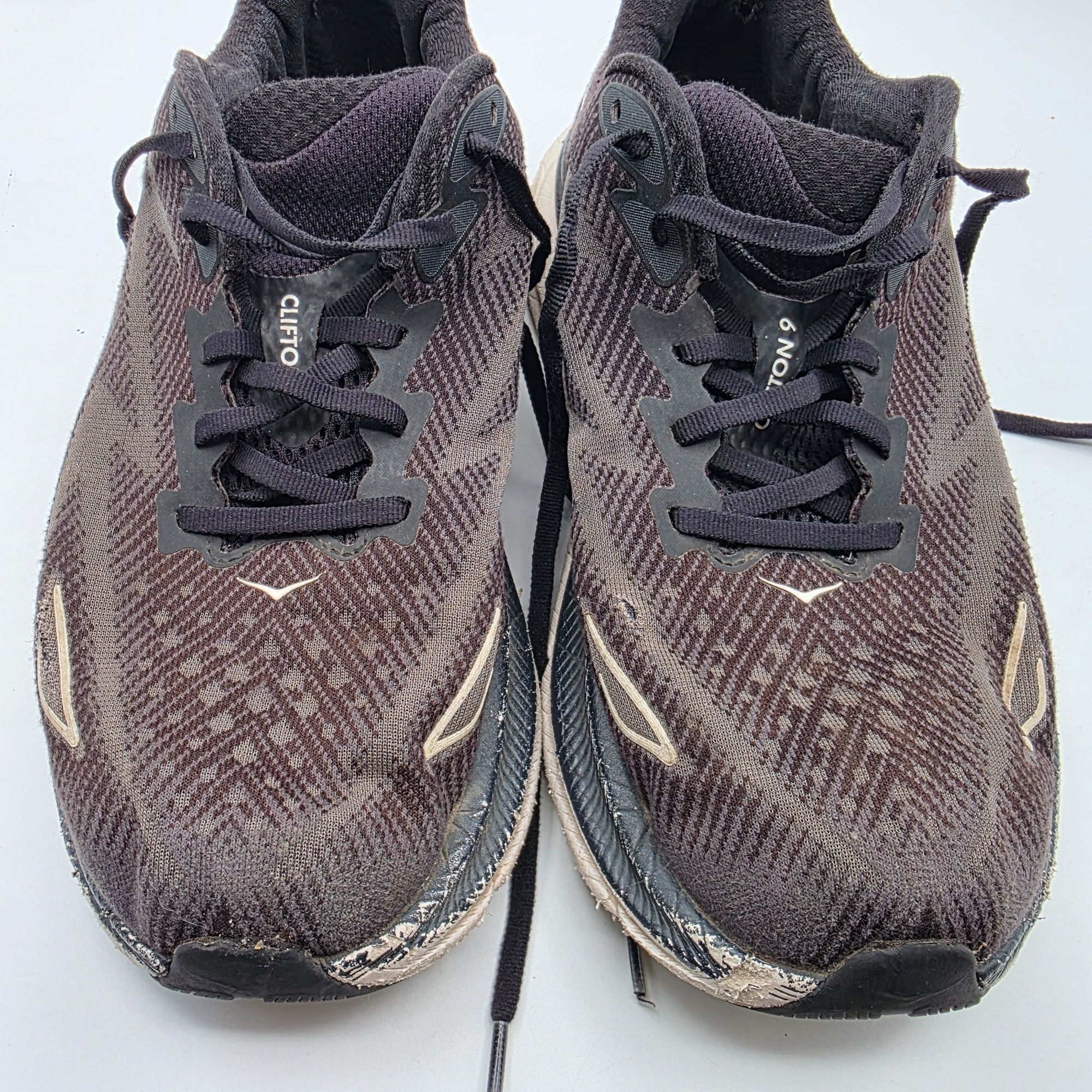 Hoka Hoka Clifton 9 Women Size 9 Wide Black Running Shoes Cushion Size US 9 / IT 39 - 11 Thumbnail