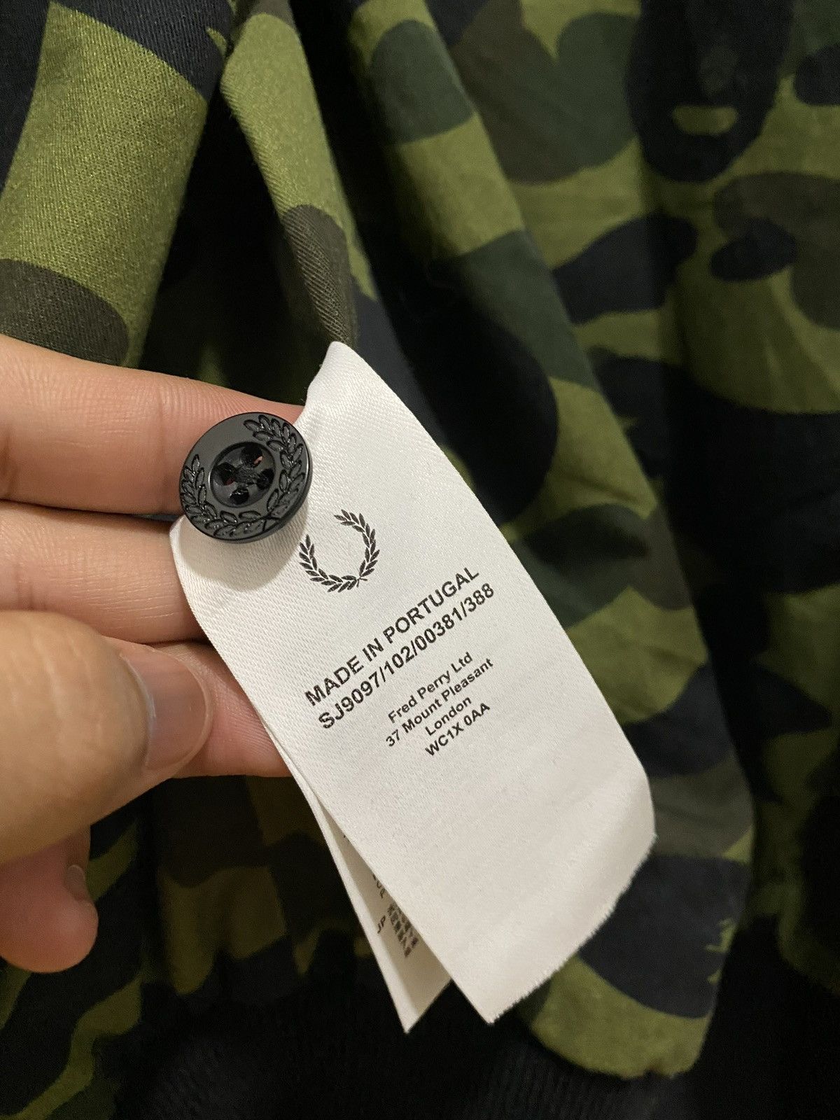 Bape × Fred Perry Bape x Fred Perry Harrington Jacket Size US S / EU 44-46 / 1 - 9 Thumbnail
