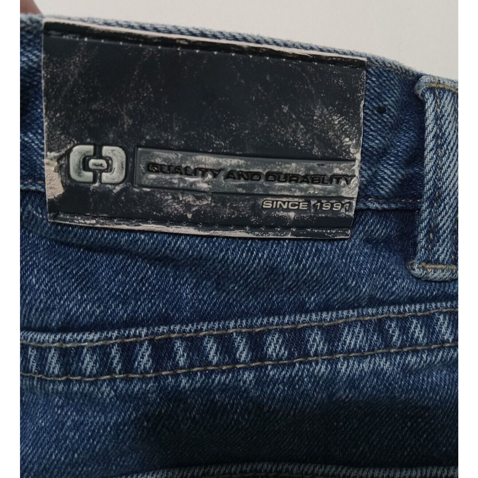 & Other Stories OTB Jeans 16 (26 X 20) Womens Capri Denim Baggy Y2K Vintage Size 38" / US 16 / IT 52 - 5 Thumbnail