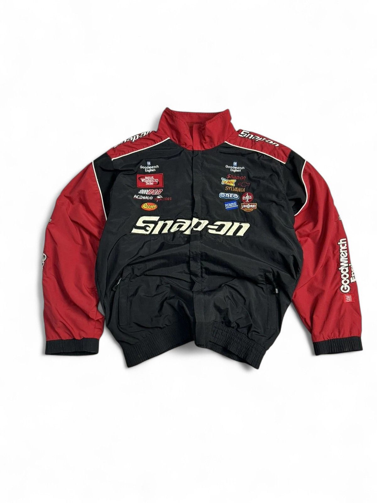 Mercedes-Benz Vintage Snap-On NASCAR Racing Jacket Formula1 Y2K Streetwear Size US XL / EU 56 / 4 - 1 Thumbnail