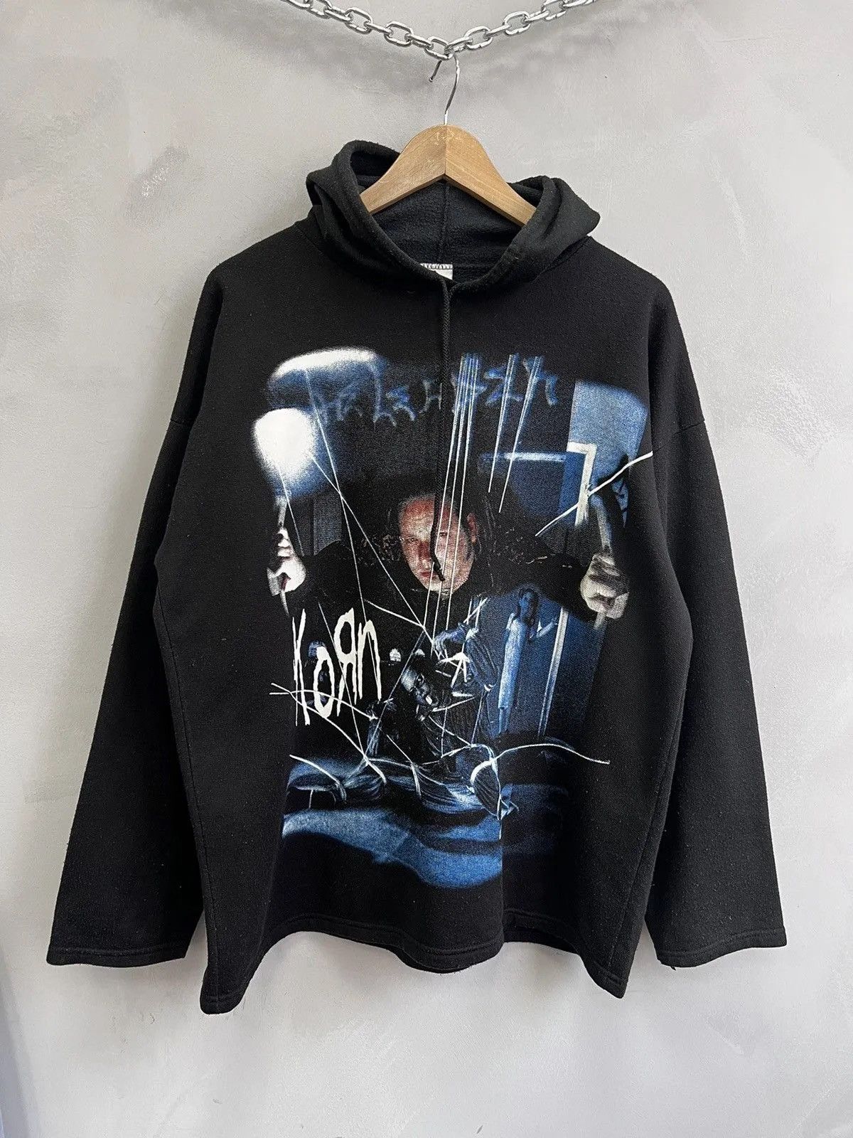 Band Tees Vintage boxy fit 90s korn tour hoodie Size US L / EU 52-54 / 3 - 1 Thumbnail