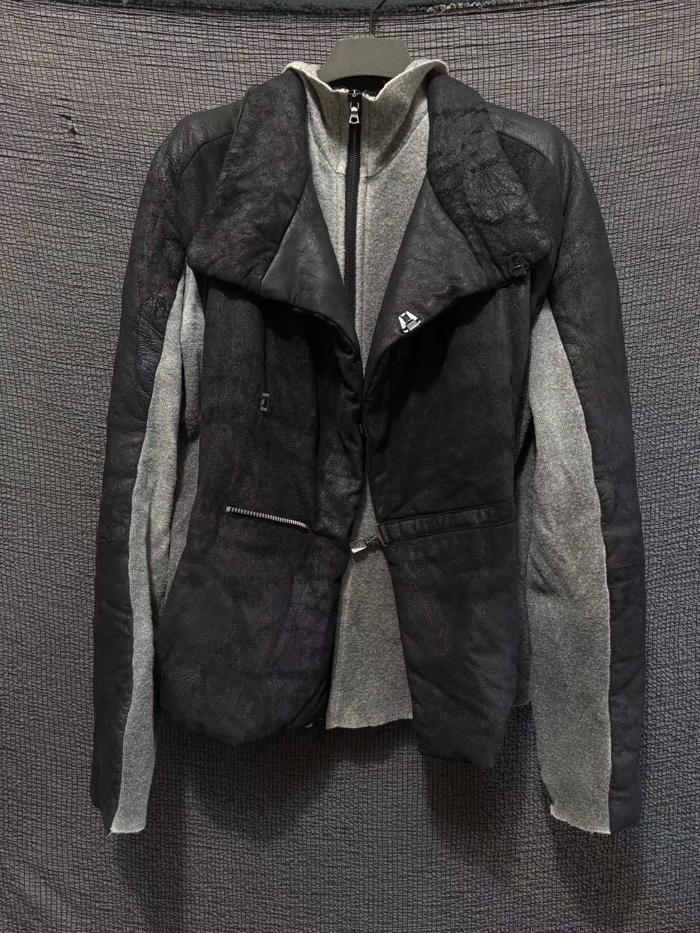 Lumen Et Umbra Lumen Et Umbra mock turtleneck puffer leather jacket Size US M / EU 48-50 / 2 - 1 Thumbnail