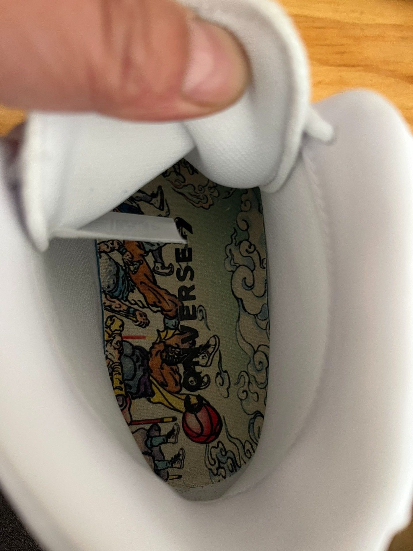 Converse Converse White High-Top Sneakers Size US 7.5 / EU 40-41 - 5 Thumbnail