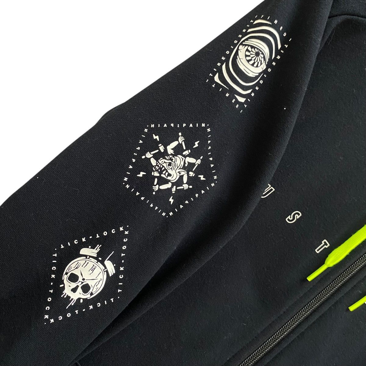 Nike Nike Dri-Fit Full Zip Hoodie Black Neon Graphic Small Size US S / EU 44-46 / 1 - 6 Thumbnail