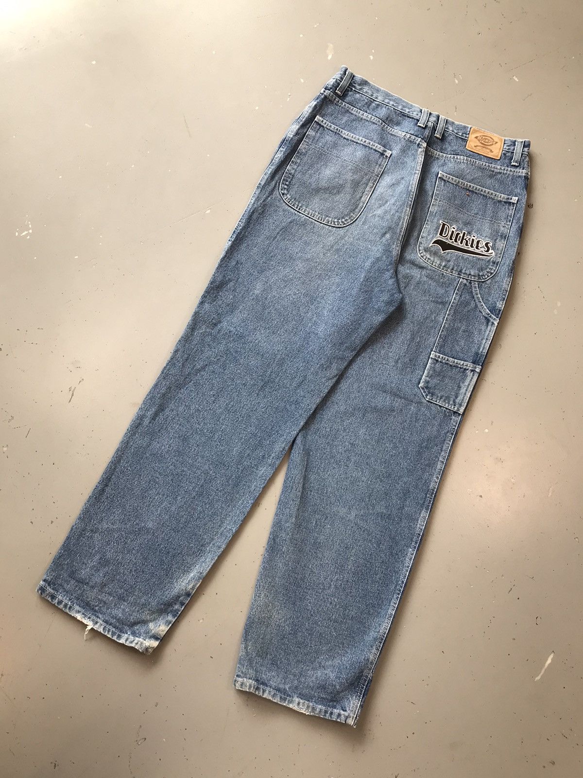 Dickies × Vintage Vintage dickies big daddy embroidered denim Size US 36 / EU 52 - 8 Thumbnail