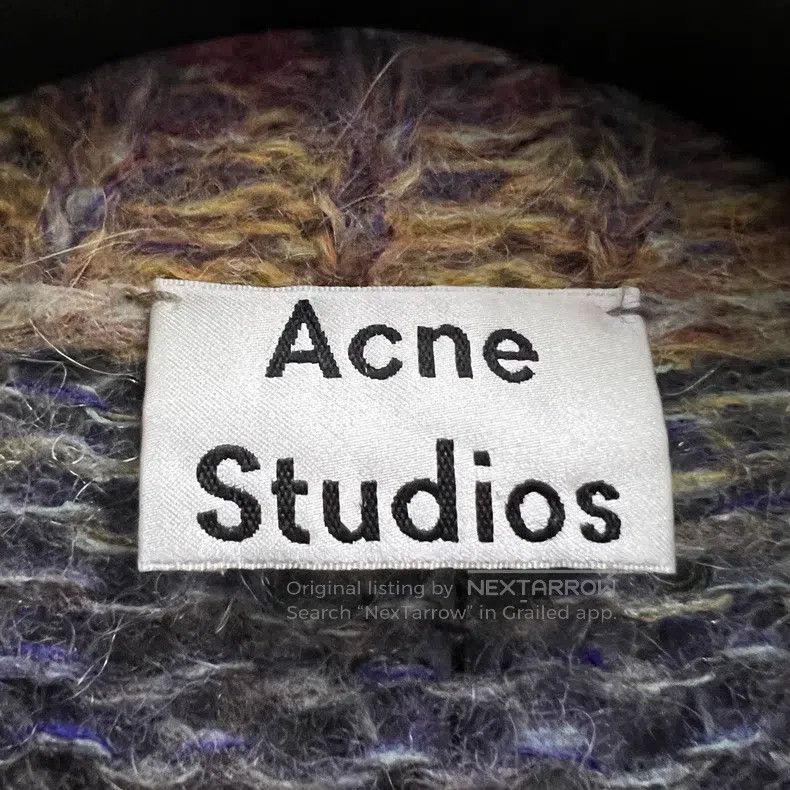 Acne Studios Acne Studios Tie-Dye Striped Round Neck Sweater Size XXS / US 00 / IT 34 - 3 Thumbnail