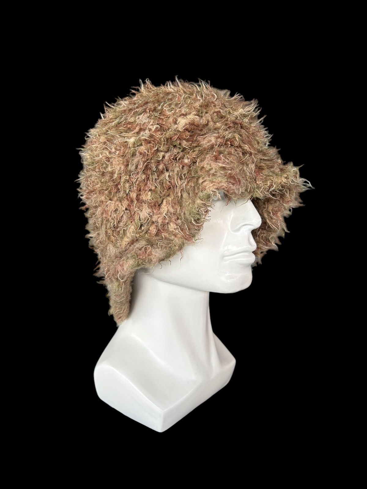Japanese Brand × Kapital × Vintage Japanese Style Mohawk Mohair Fur Big Hats Rare☠️☠️🎌 Size ONE SIZE - 3 Thumbnail