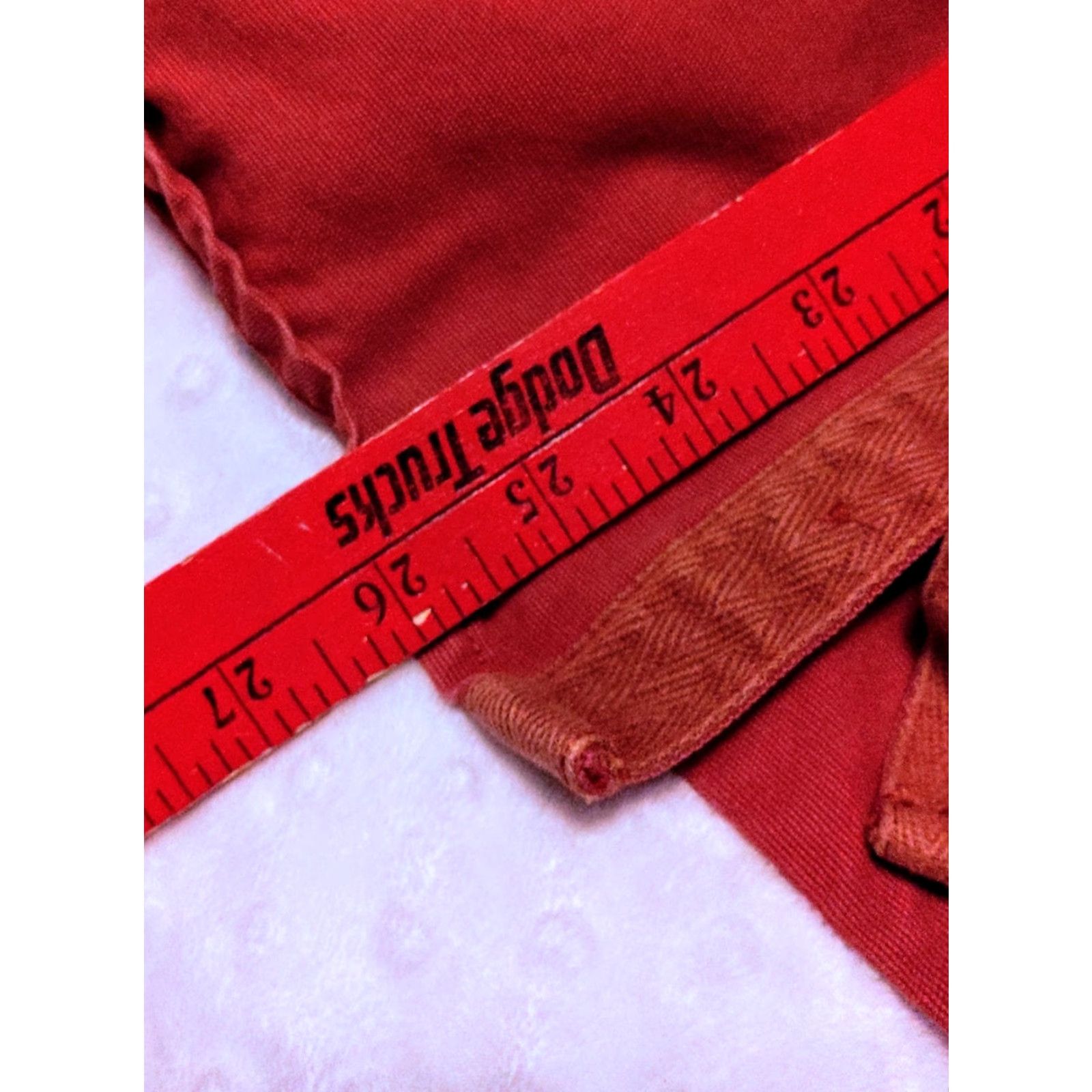 Vintage Northcrest Button-Up Shirt Mens 2XLT Red Twill Heavy Cotton Casual Long Sleeve Collared Button-Down Shirt Size US XXL / EU 58 / 5 - 7 Thumbnail