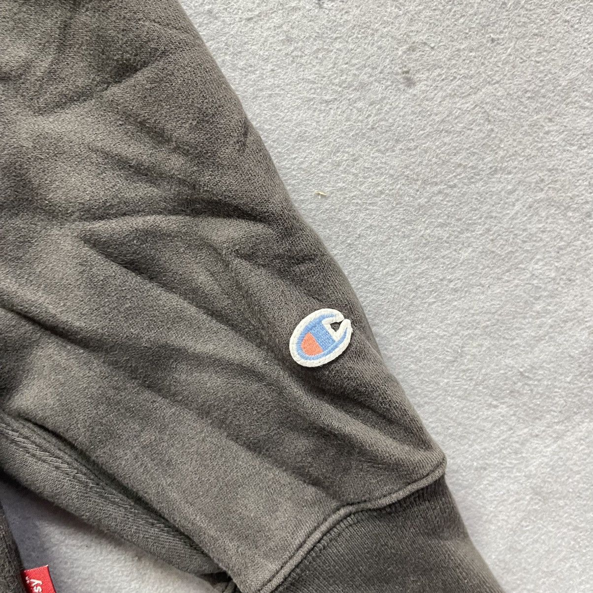Stussy Stüssy × Champion “My Posse’s On La Brea” Hoodie (2000s) Size US L / EU 52-54 / 3 - 6 Thumbnail
