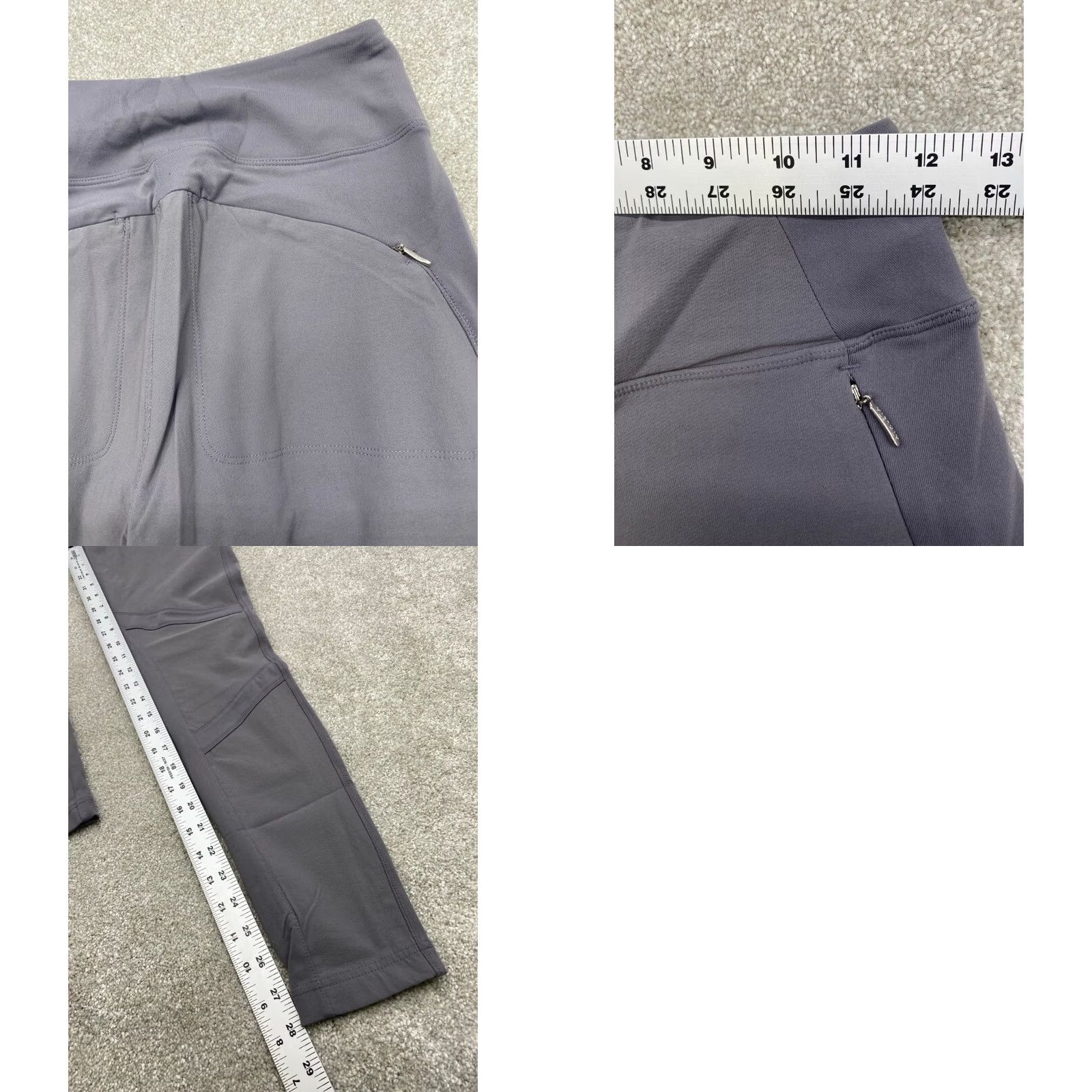 Athleta Athleta Pants Women 4 Gray Highline Hybrid Summiter Knit? (rejected) Size 42" / US 20 - 8 Thumbnail
