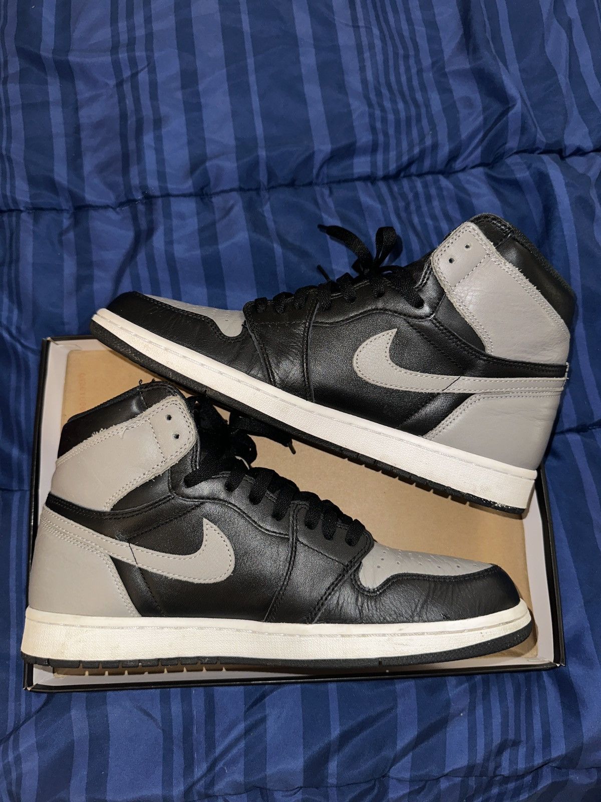Jordan Brand Air Jordan 1 Retro High OG ‘Shadow’ 2018 Size US 11.5 / EU 44-45 - 2 Thumbnail