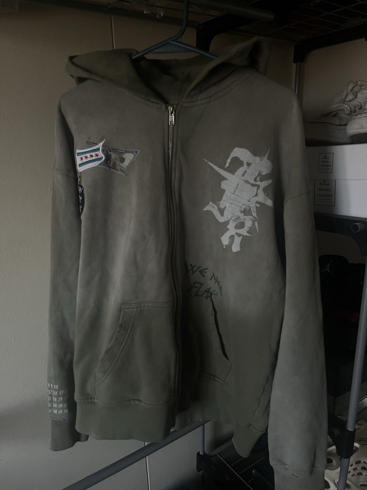 Japanese Brand × Vintage “chicago” zip-up hoodie Size US L / EU 52-54 / 3 - 2 Thumbnail